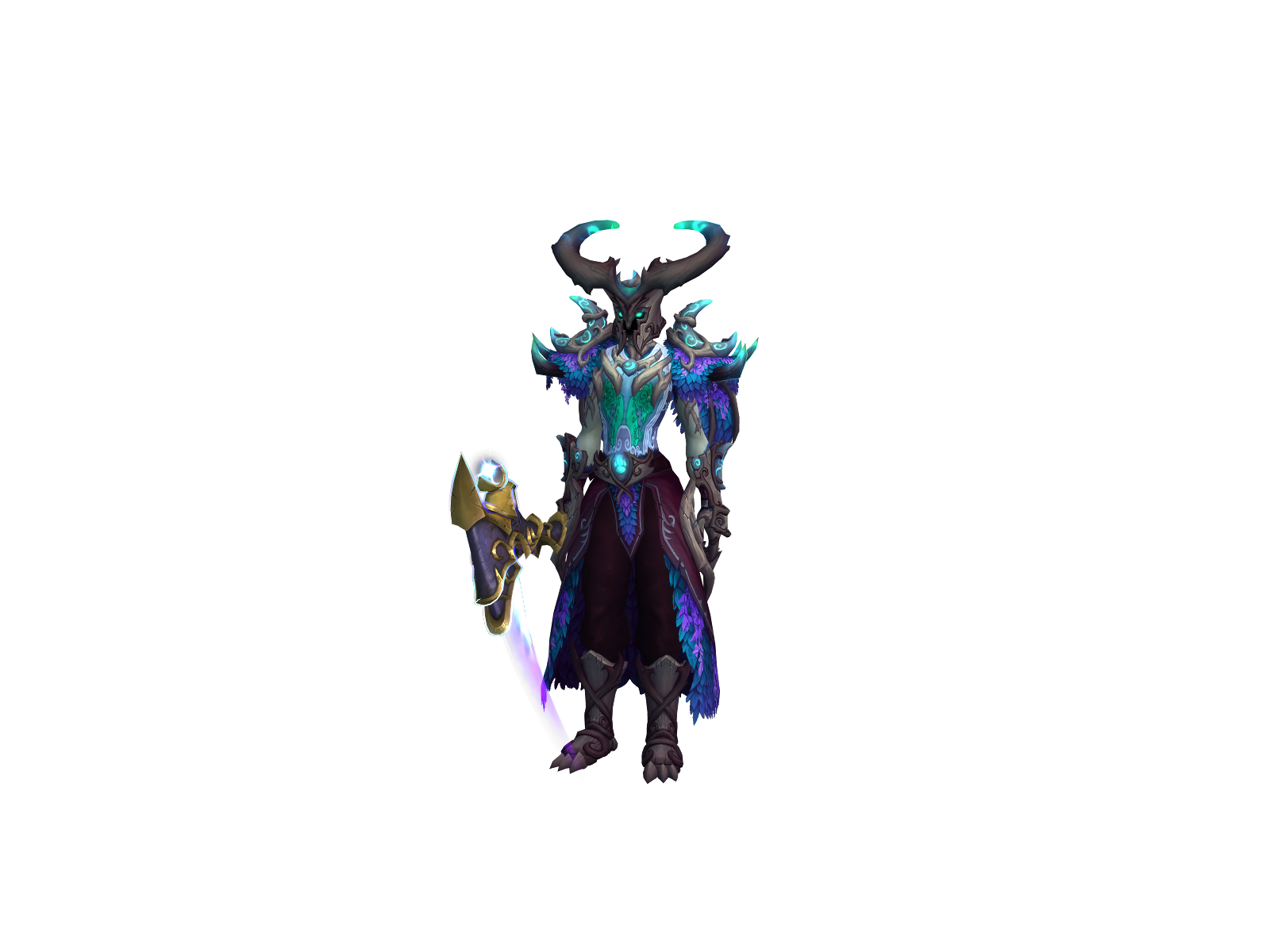 Lilmaim 3D character render