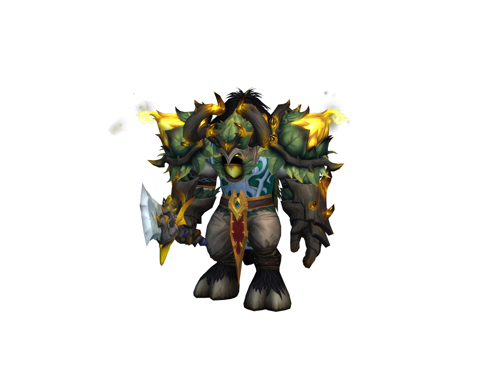 Toocrispie 3D character render