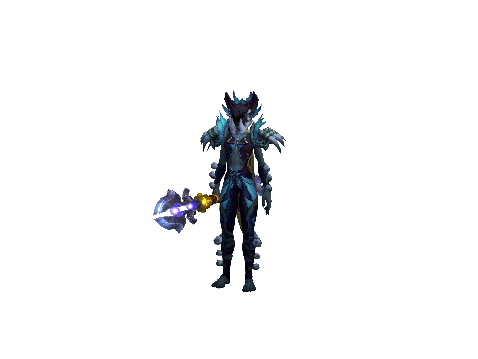 Savageclaws 3D character render