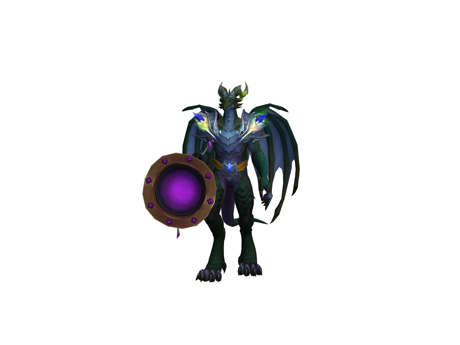Multirival 3D character render