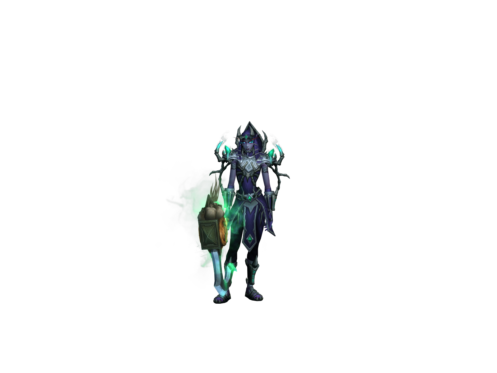 Kgglock 3D character render