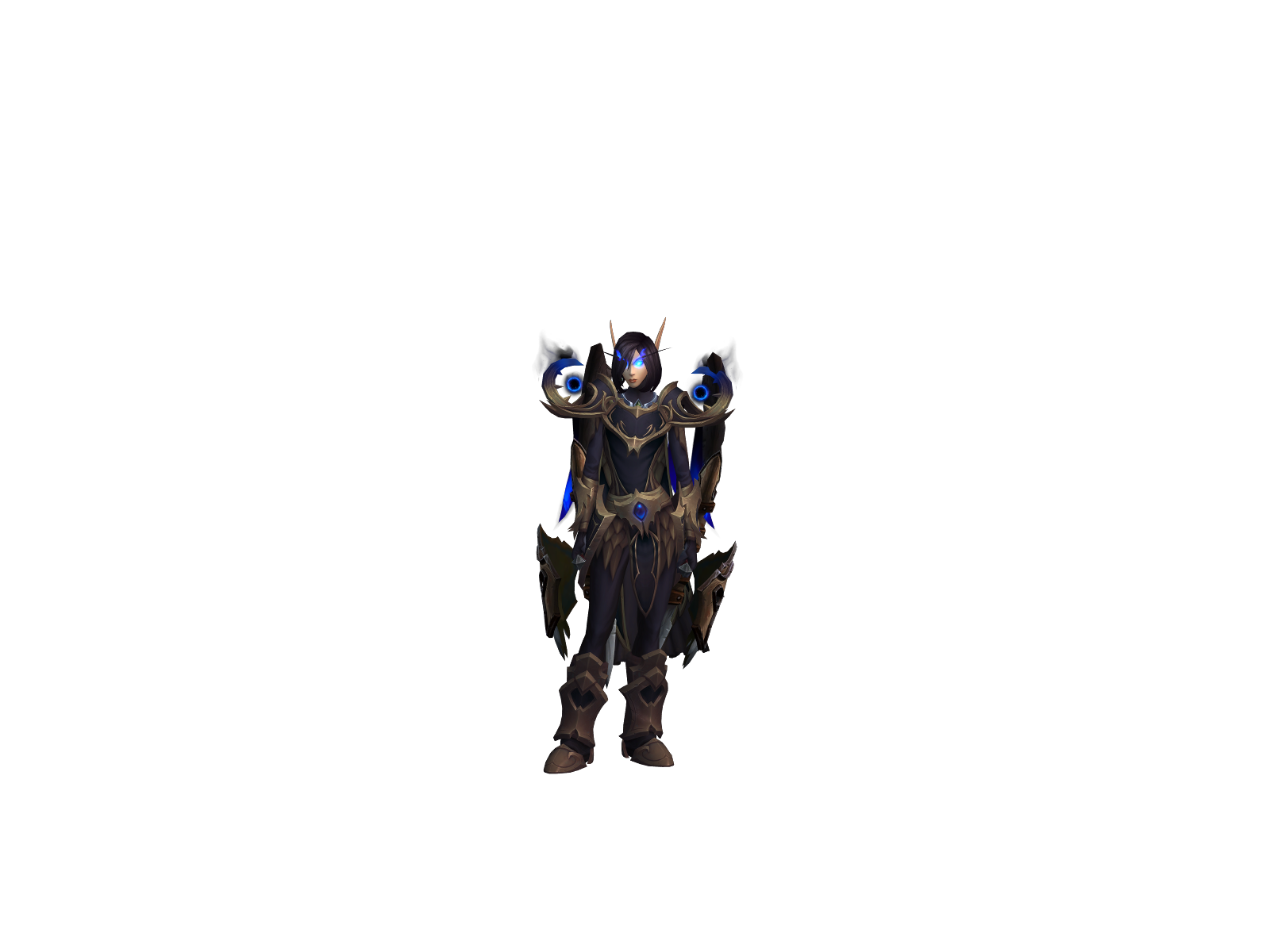 Deminedora 3D character render