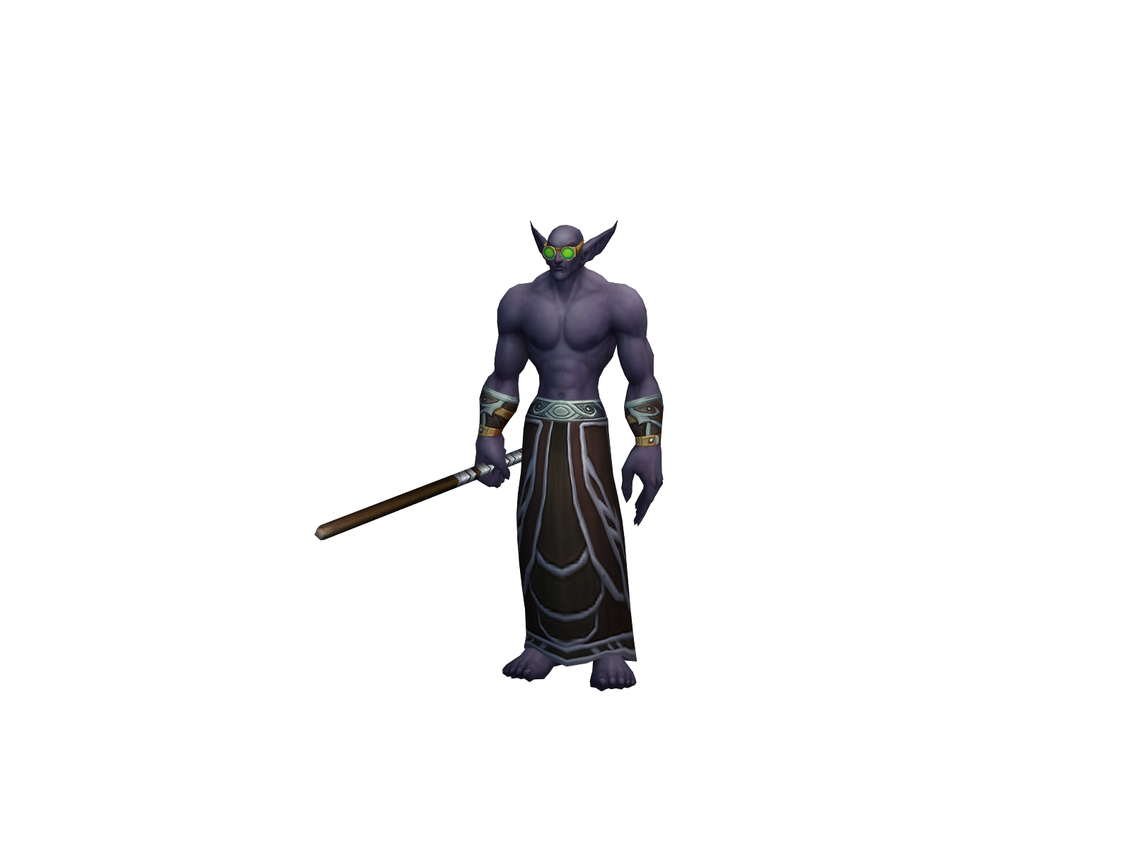 Tricker 3D character render