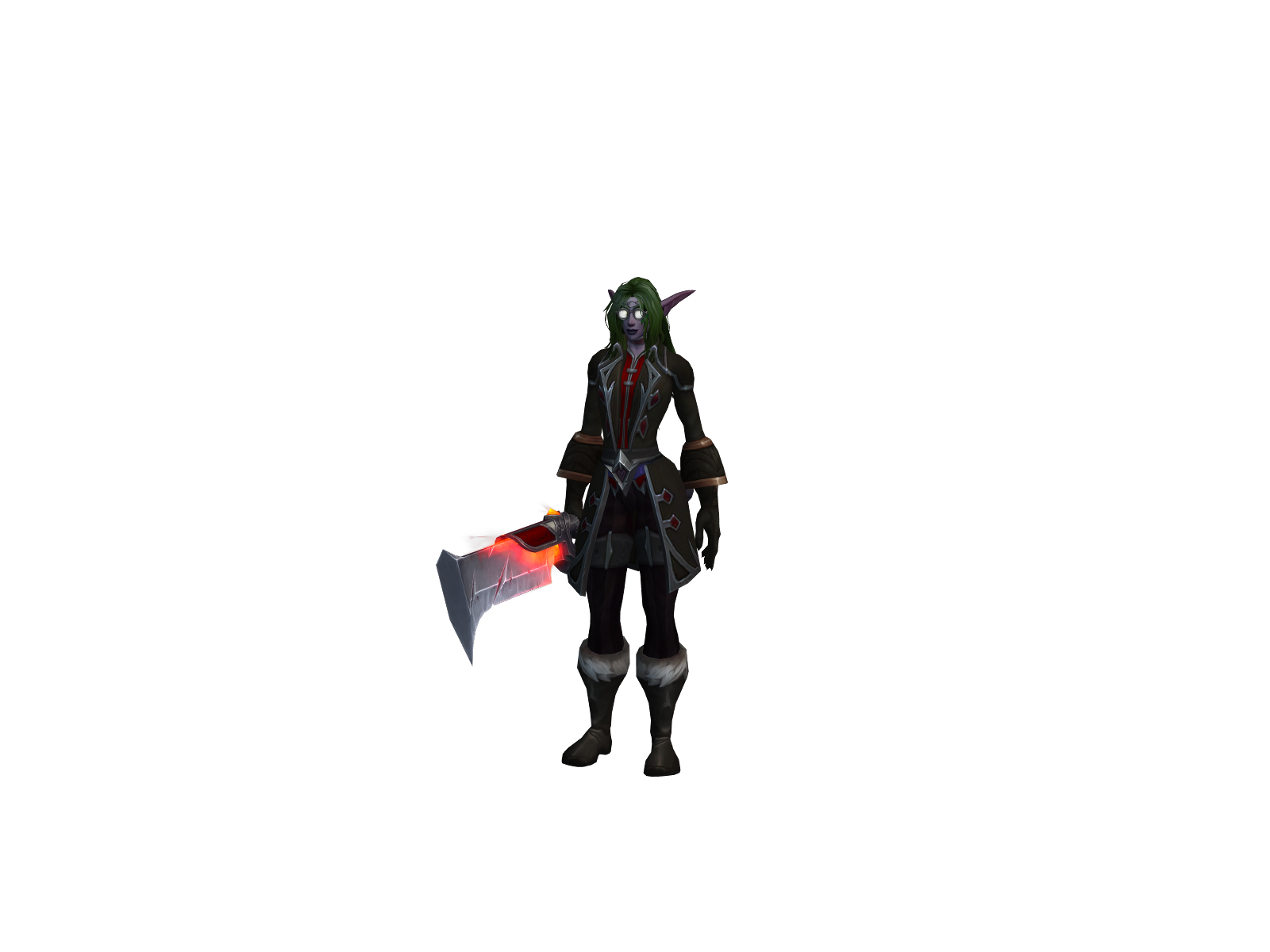 Chamjostie 3D character render