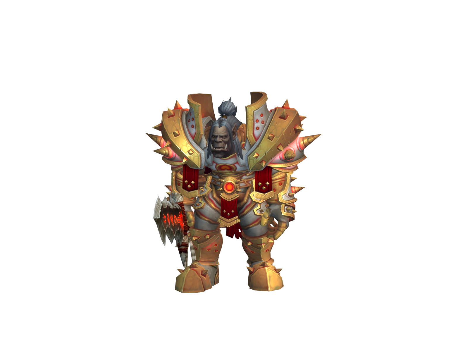 Micrometer 3D character render