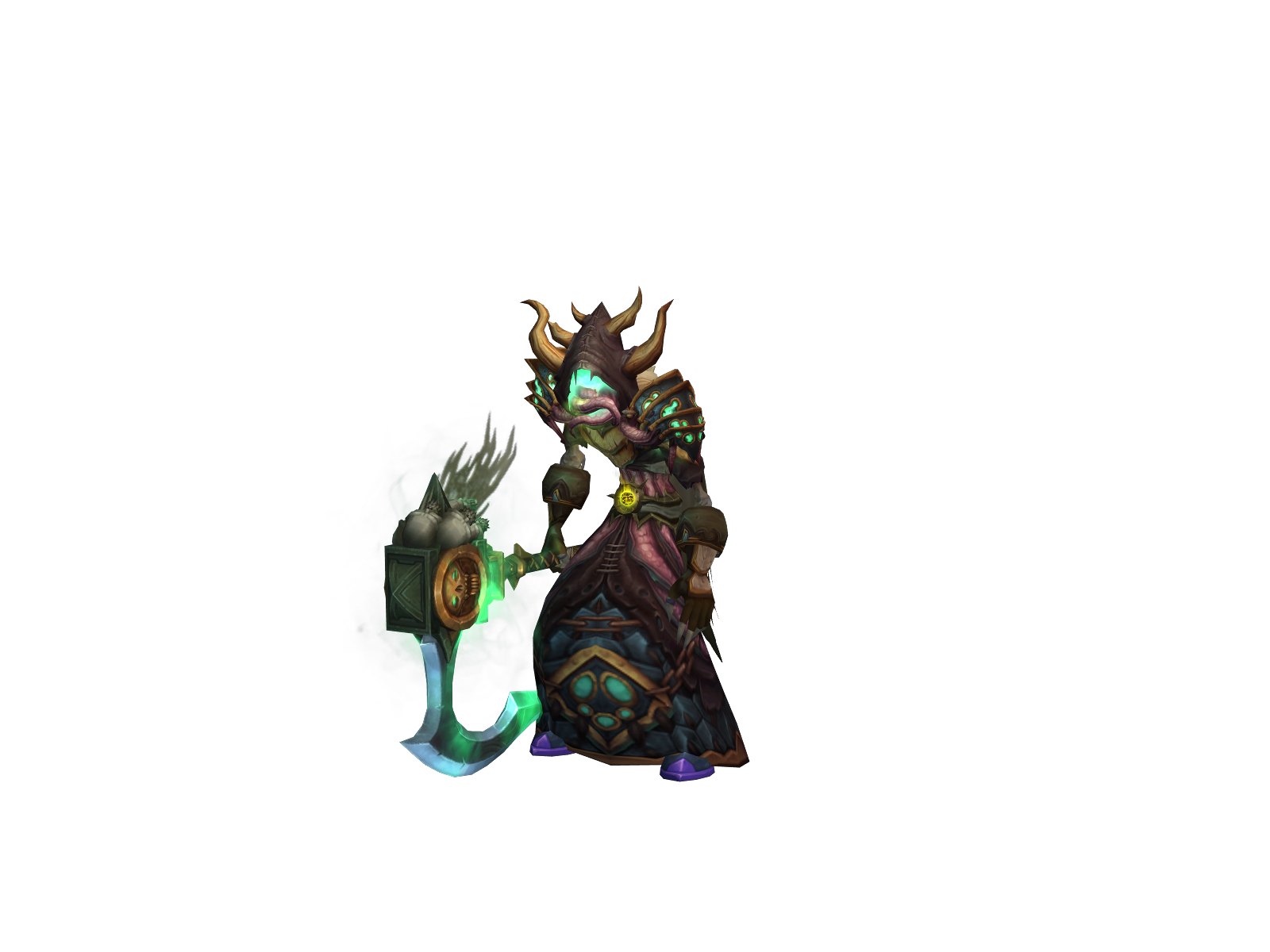 Ghoulith 3D character render