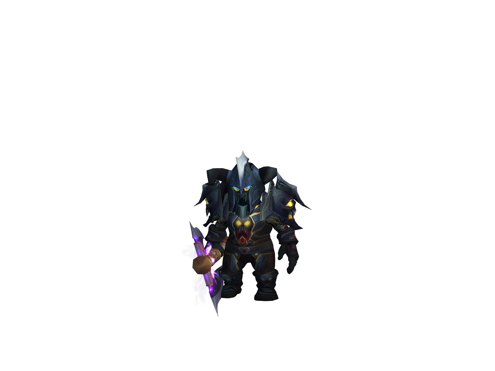 Wolvrage 3D character render