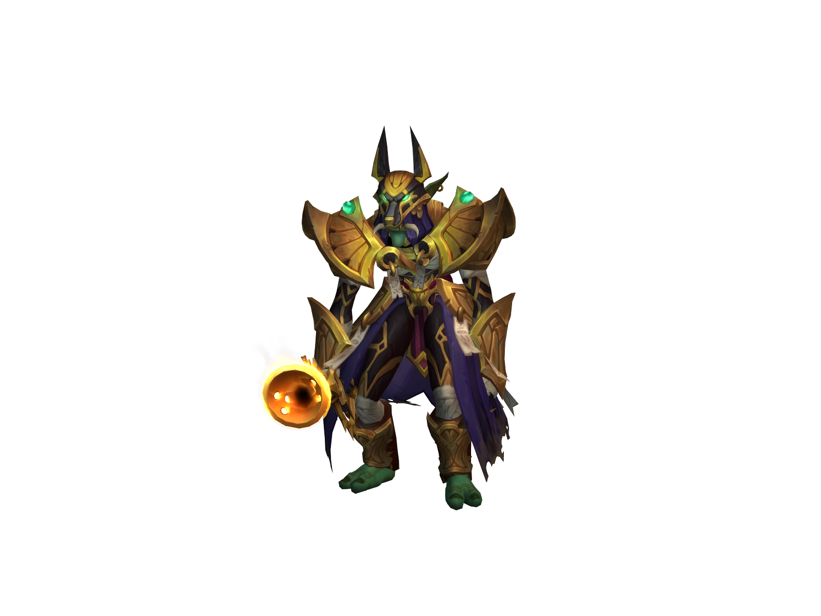 Húntingarrow 3D character render