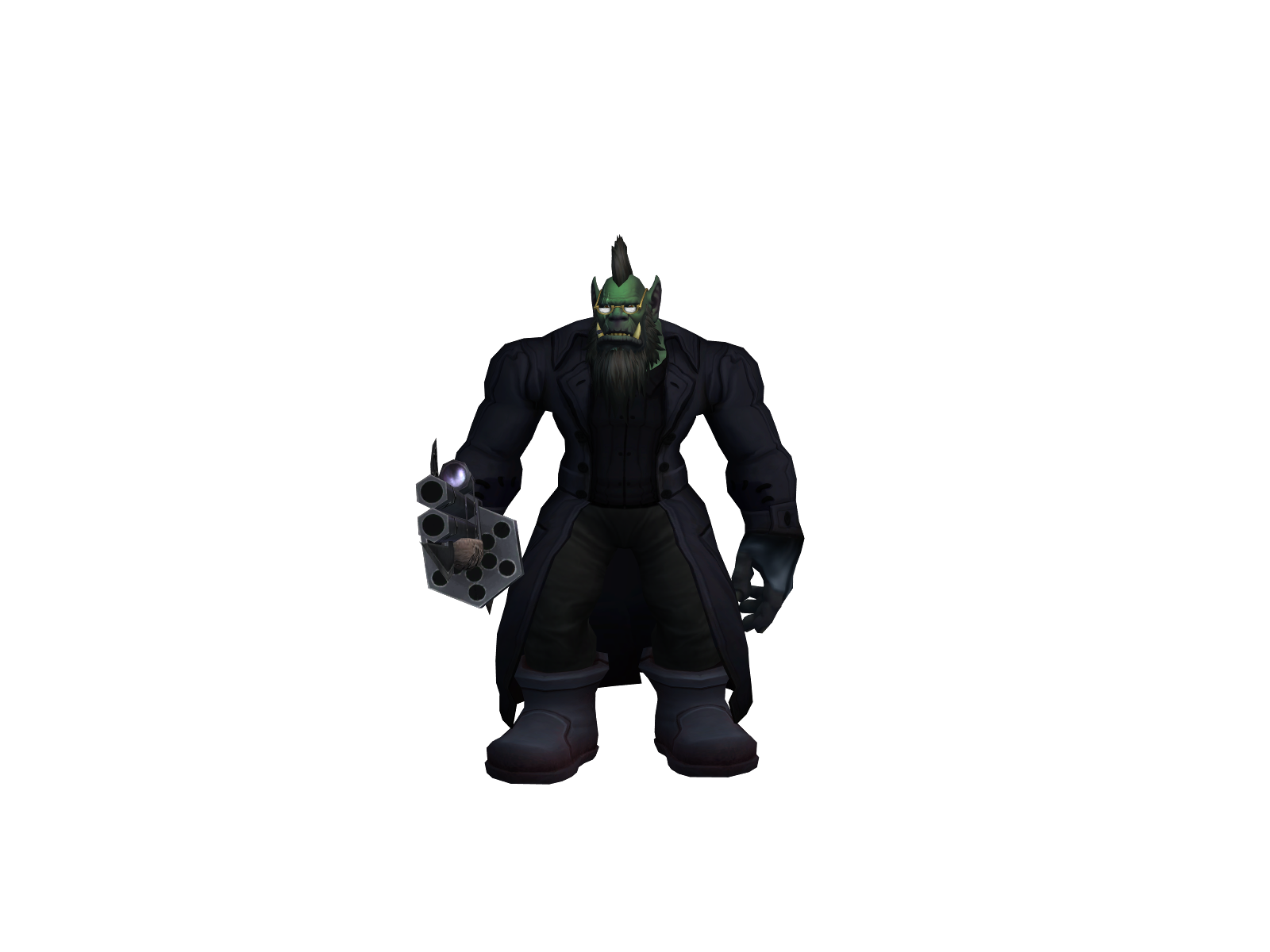 Sammunition 3D character render