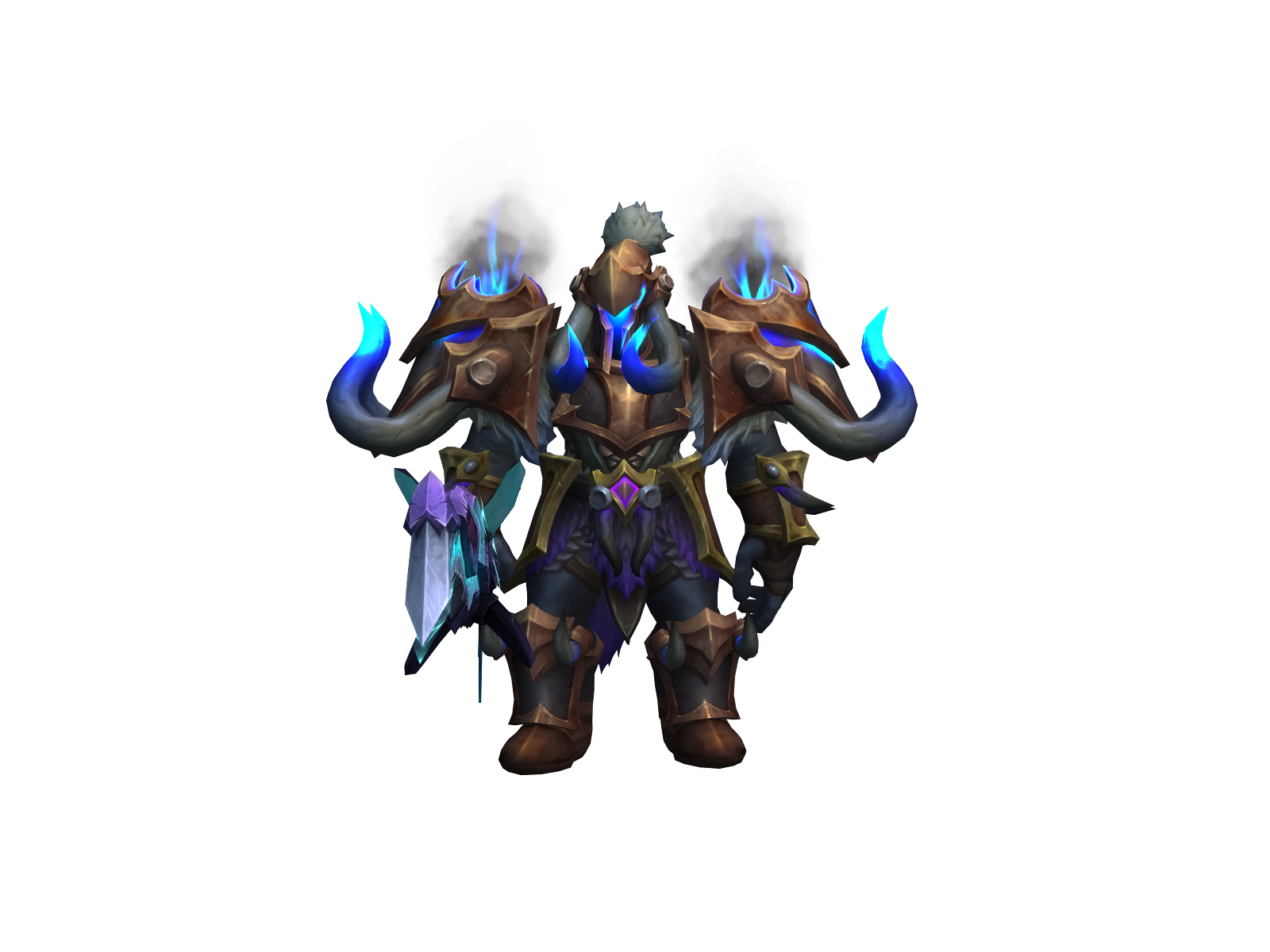 Thcfuryarms 3D character render