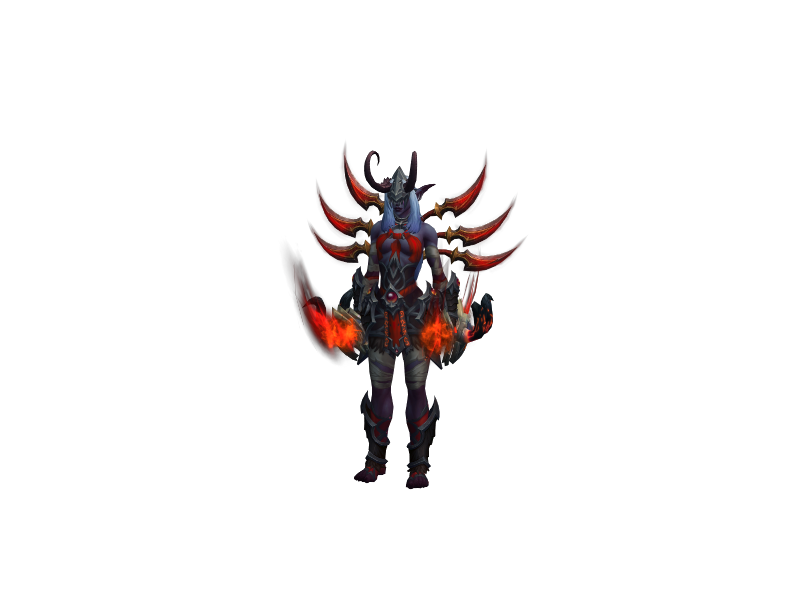 Yveldra 3D character render