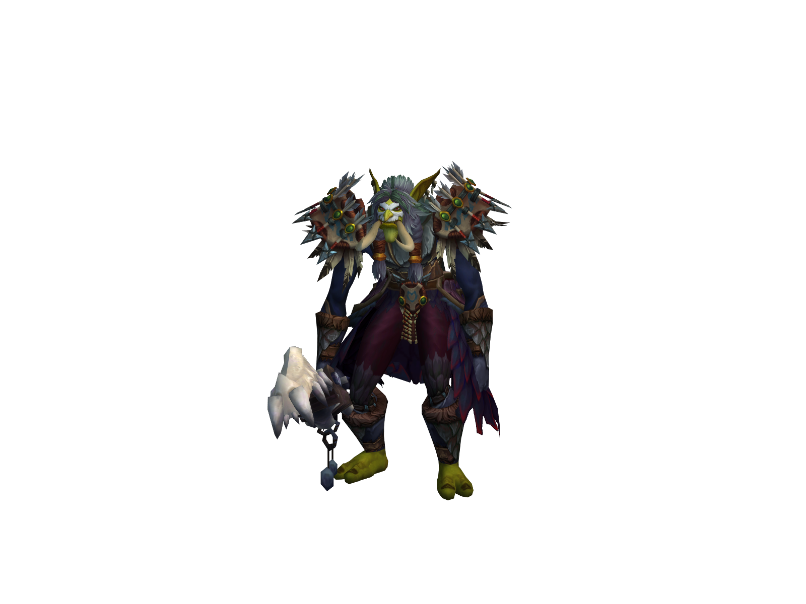 Drojixa 3D character render