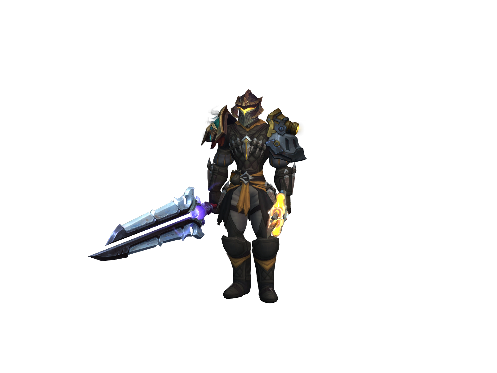 Raogue 3D character render