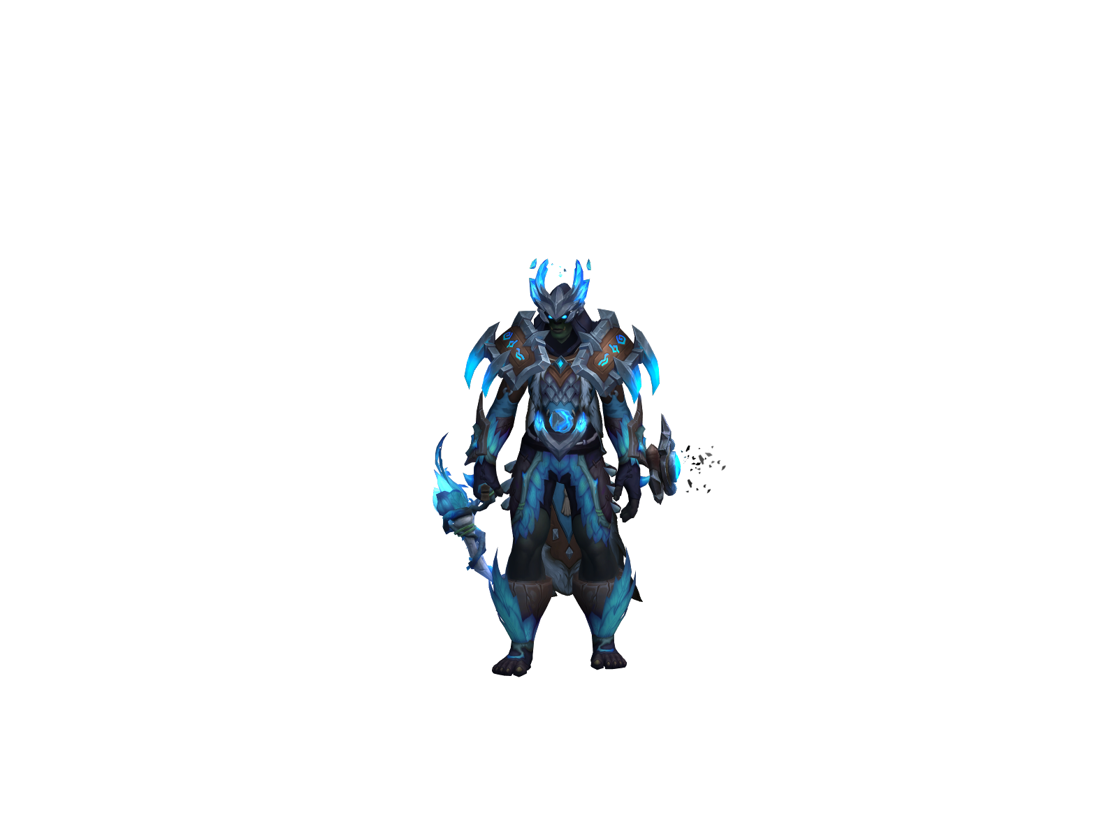 Hexerei 3D character render