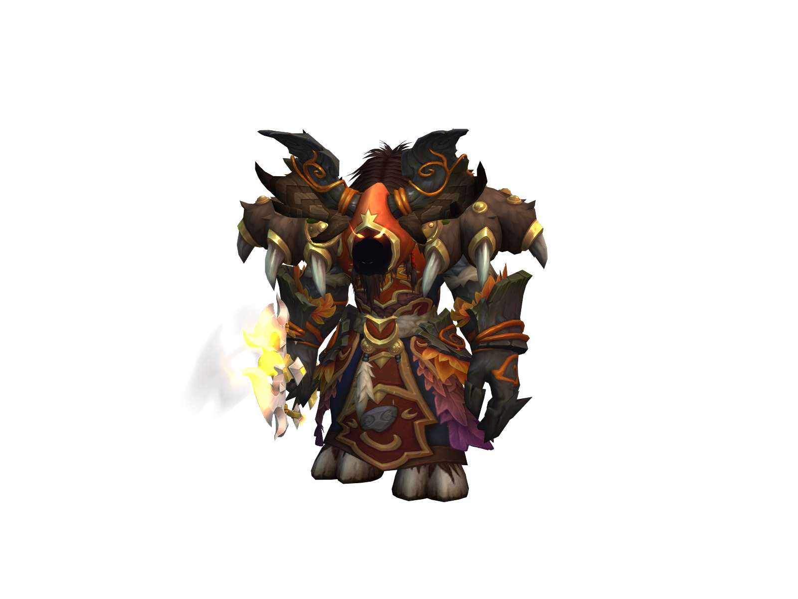 Tugar 3D character render