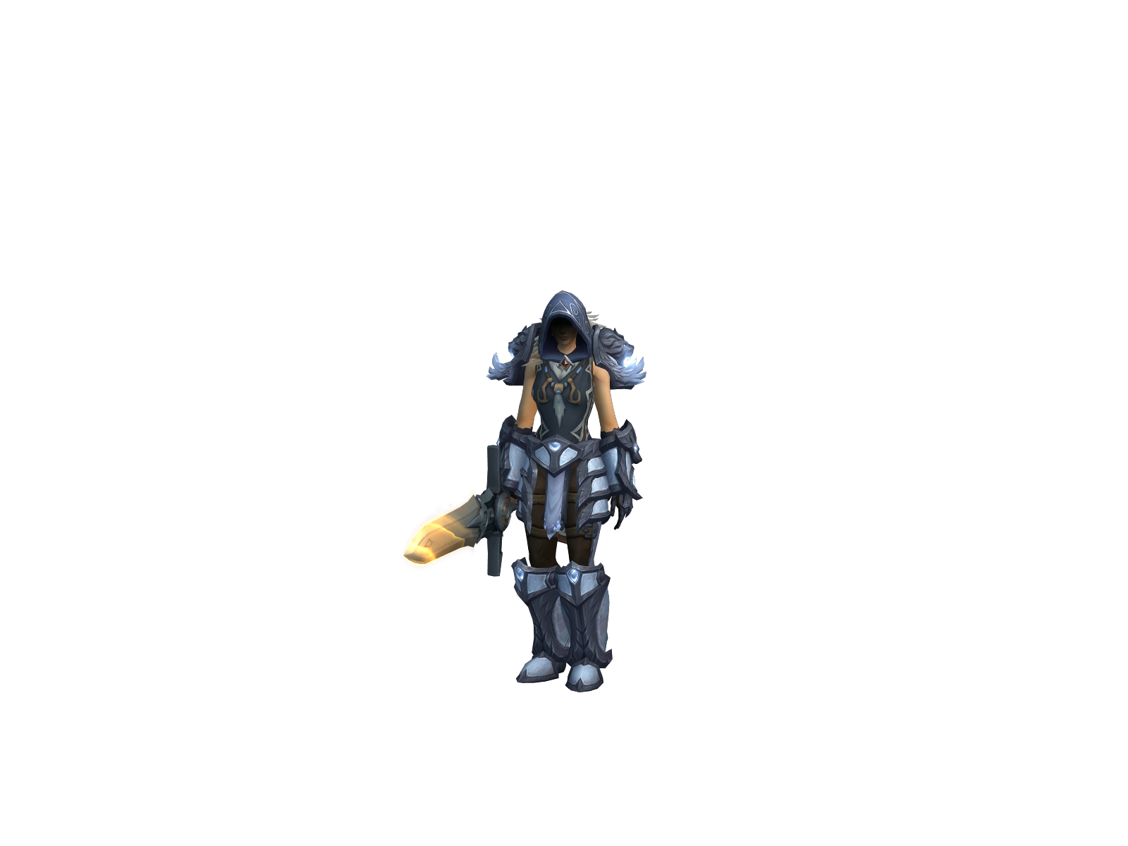 Crispim 3D character render