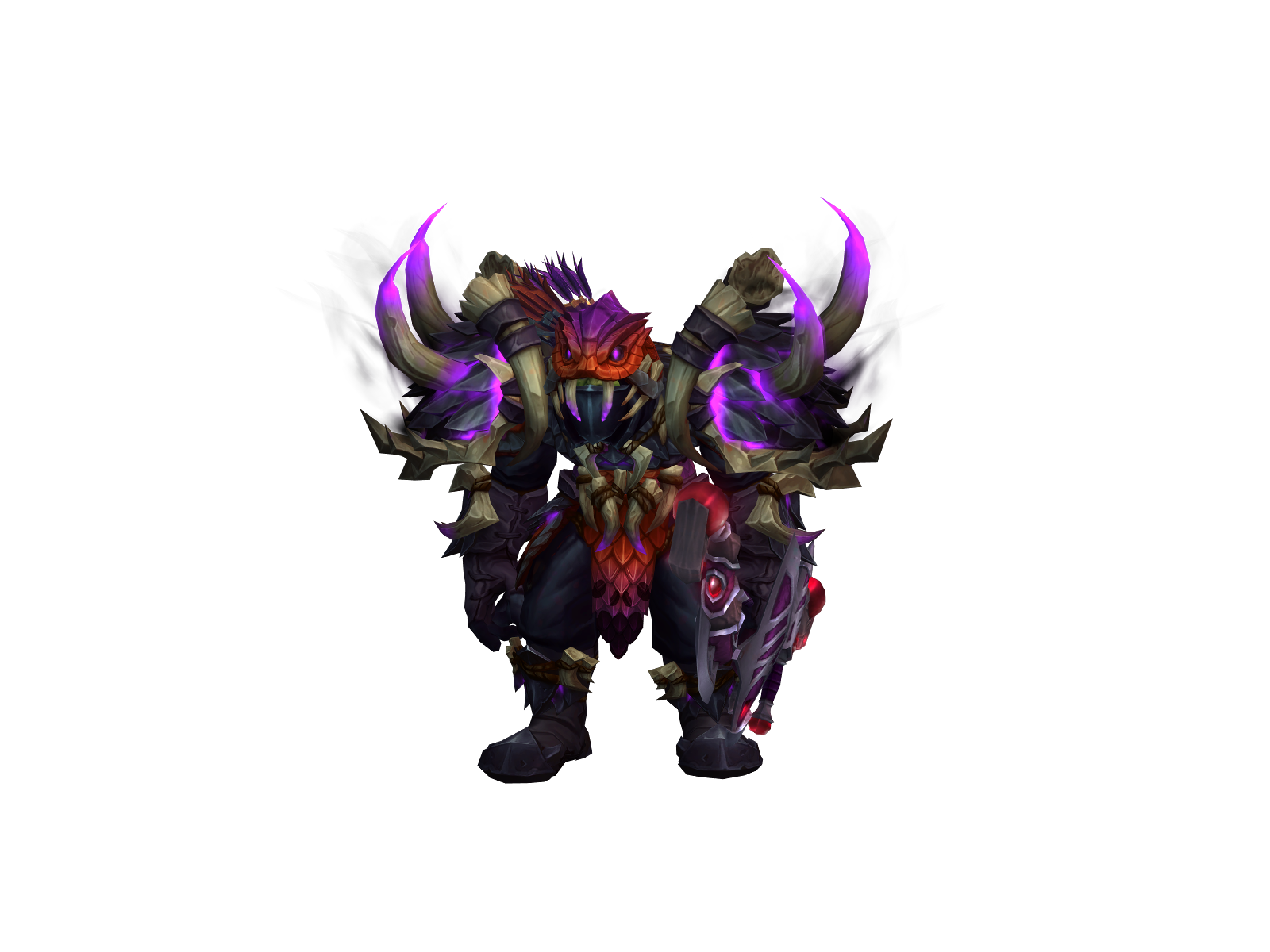 Uggadugga 3D character render