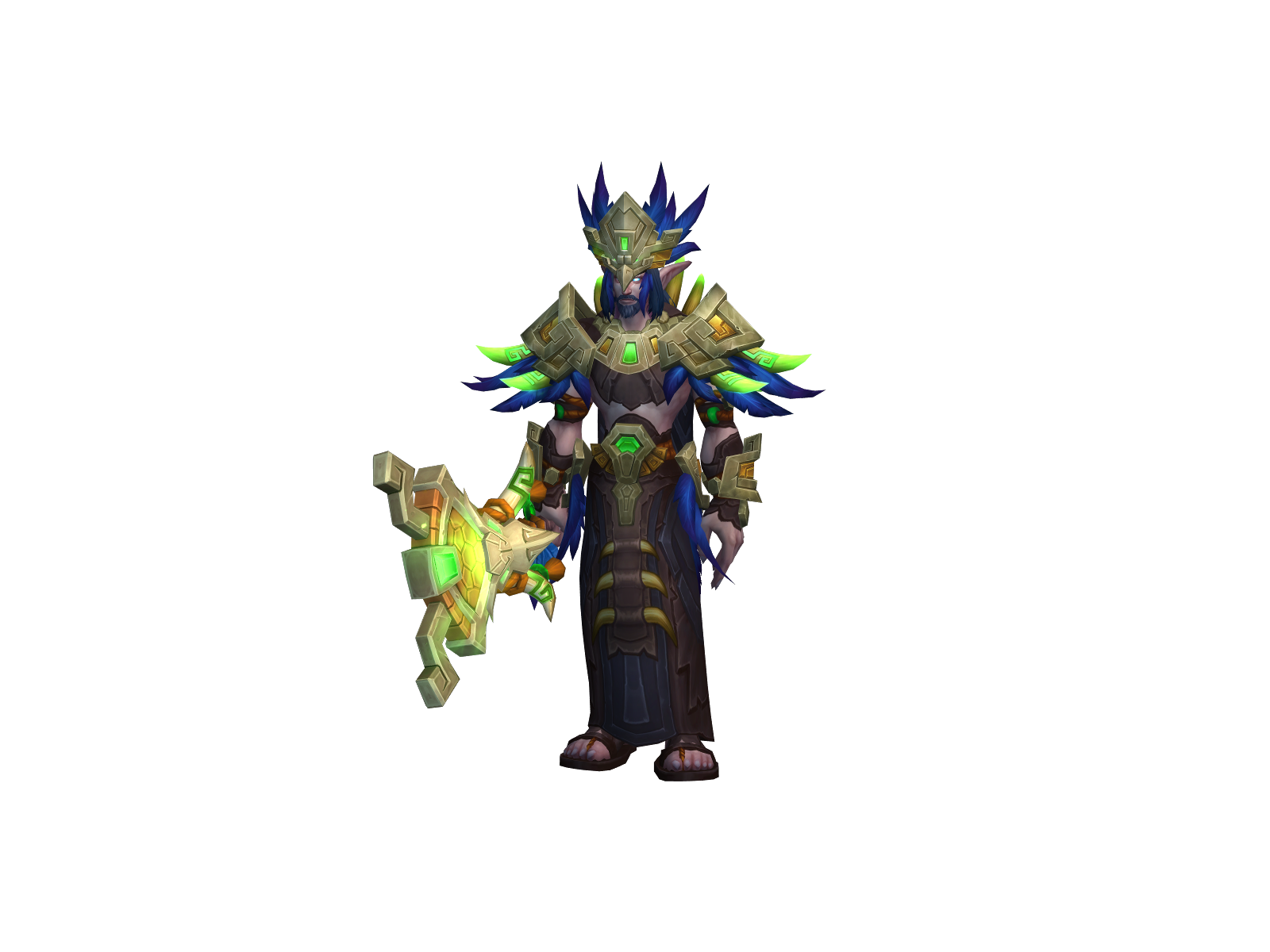 Ãnavar 3D character render
