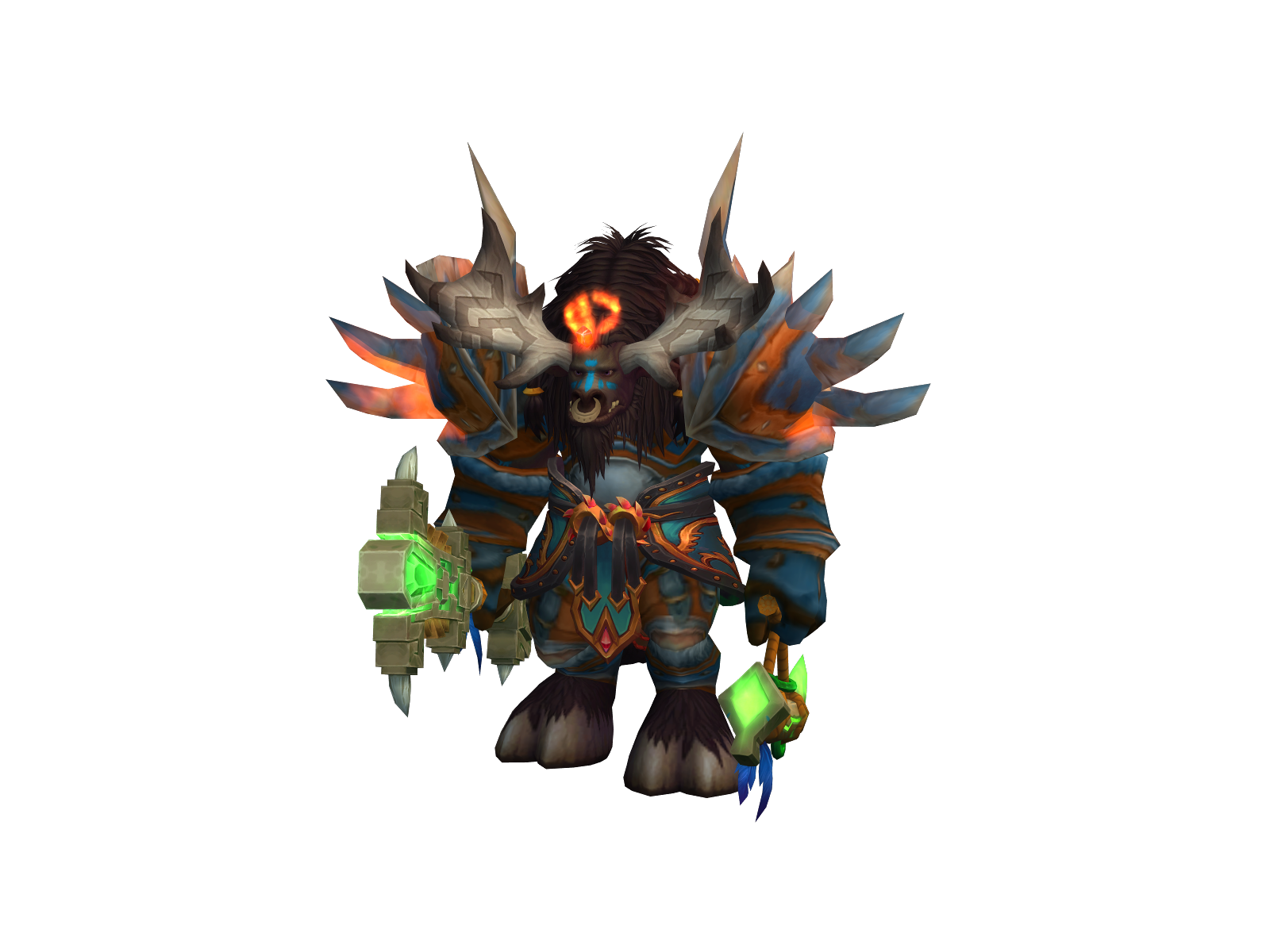 Starchickenz 3D character render