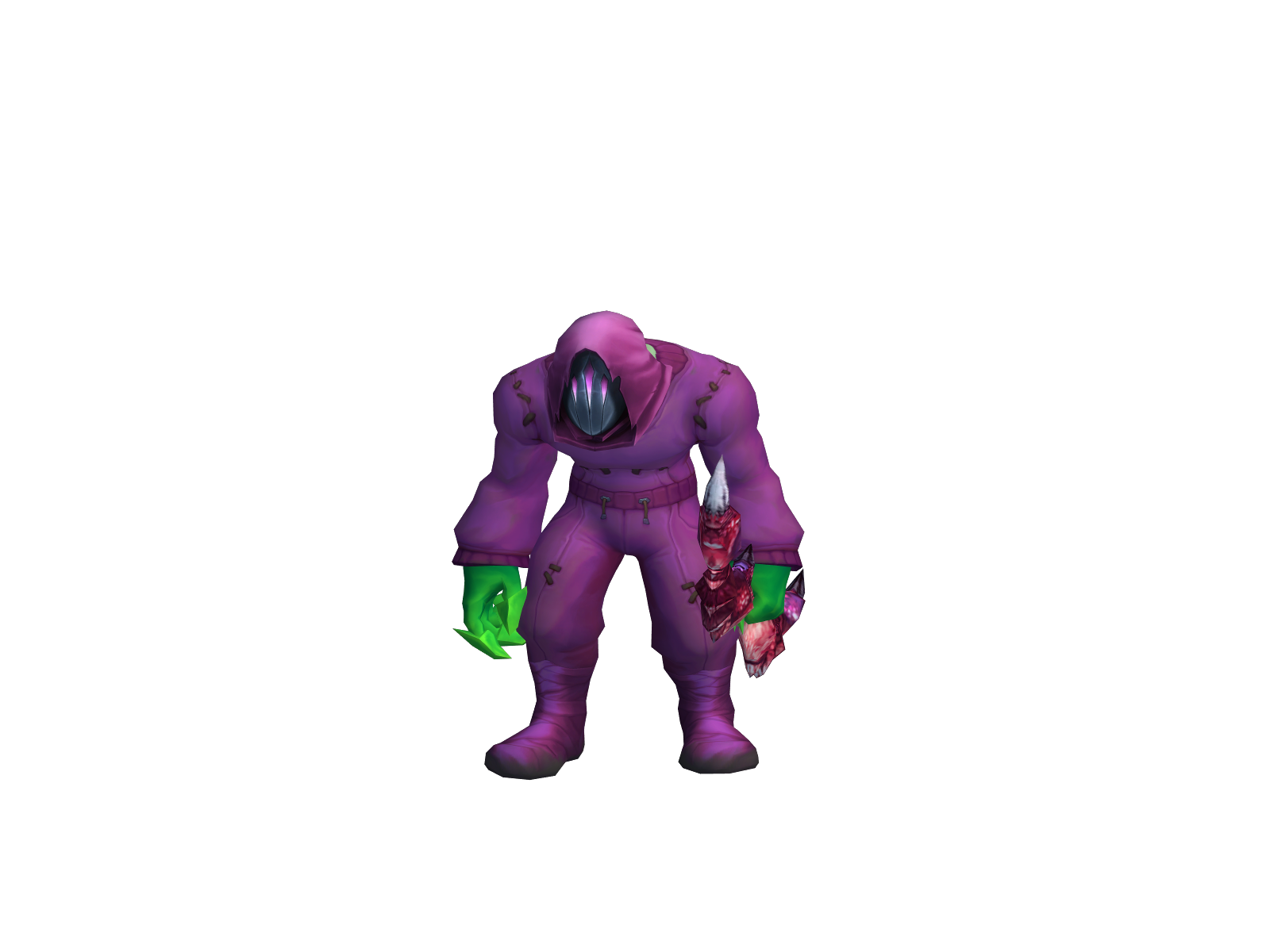 Hiddenpiggy 3D character render