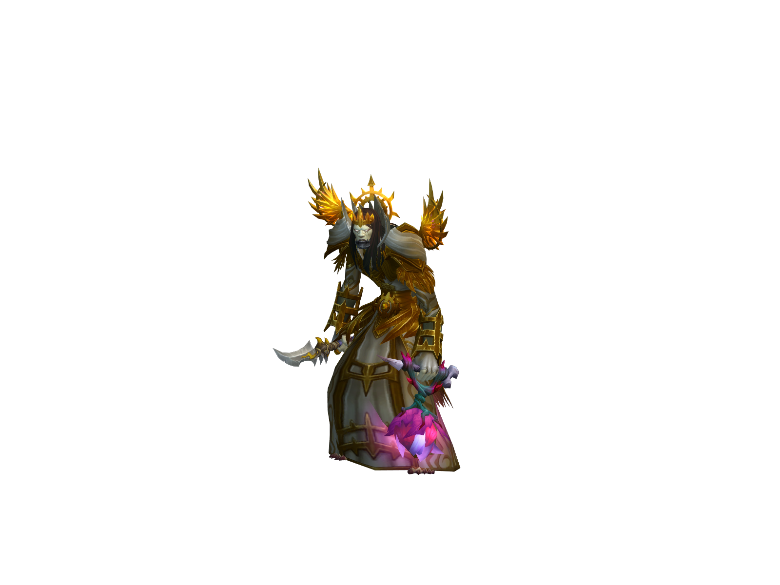 Deonter 3D character render