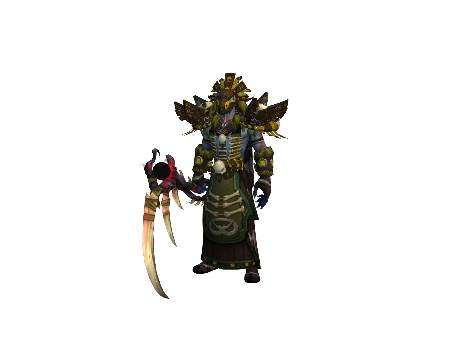 Avatarhound 3D character render