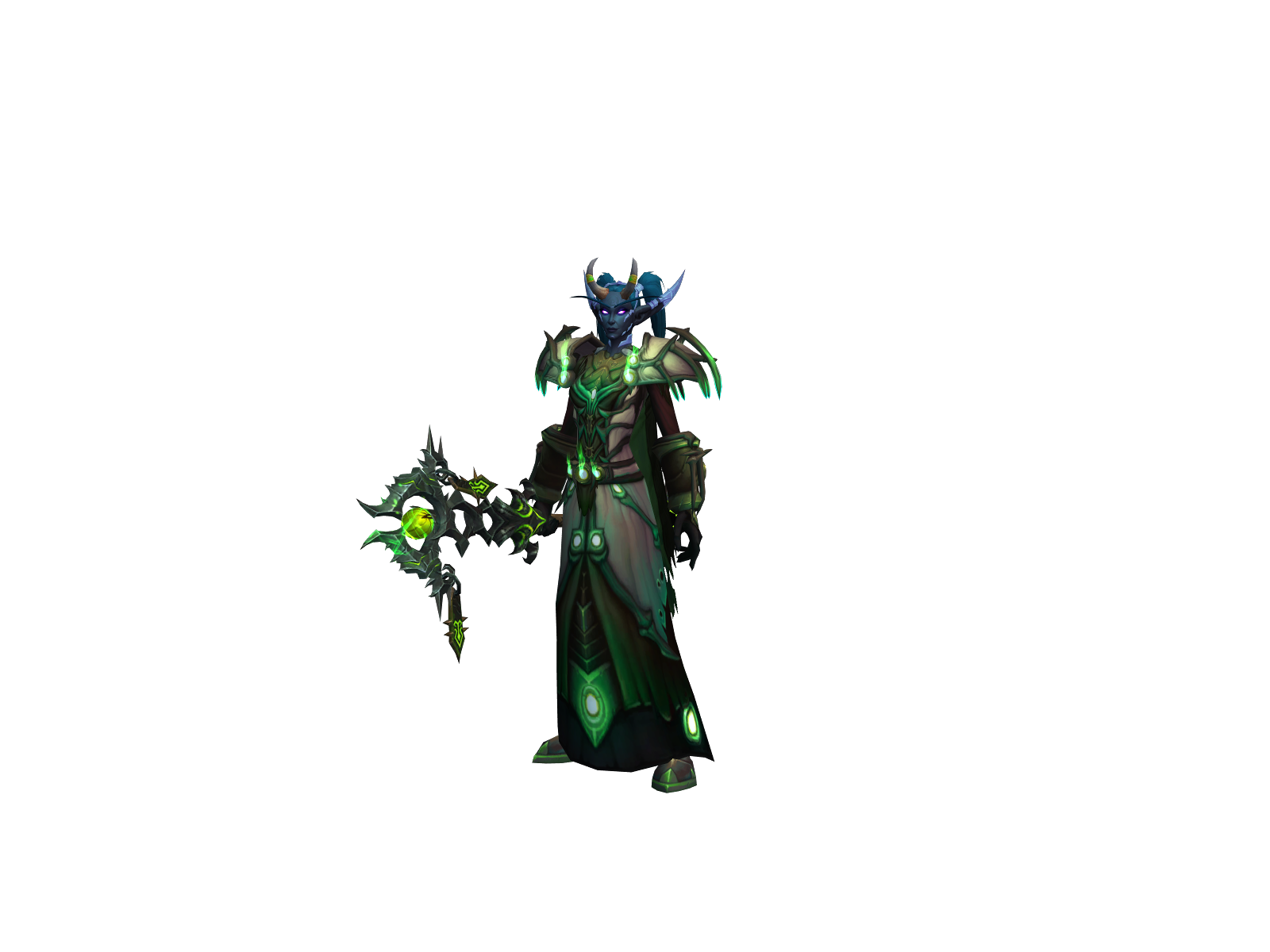 Pyreys 3D character render