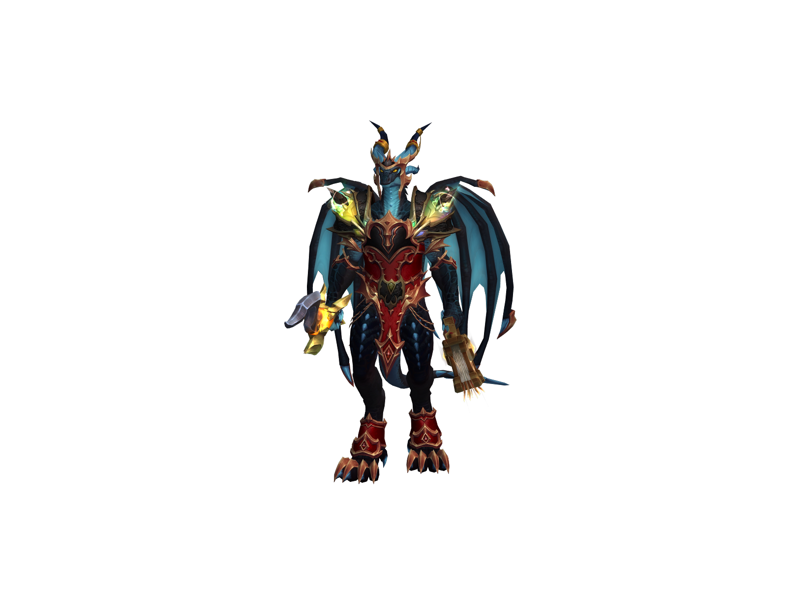 Ançalagön 3D character render