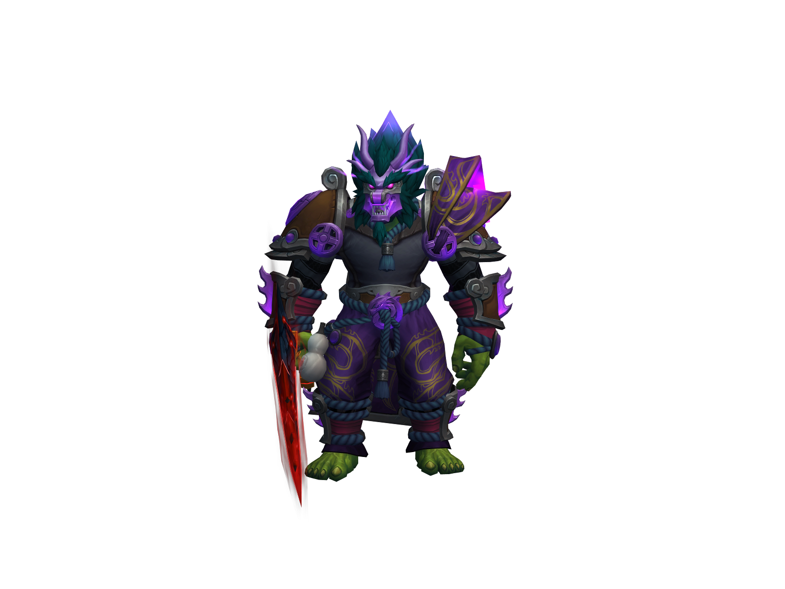 Yùjirò 3D character render