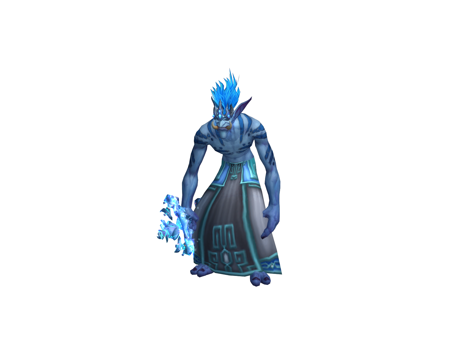 Khadgah 3D character render