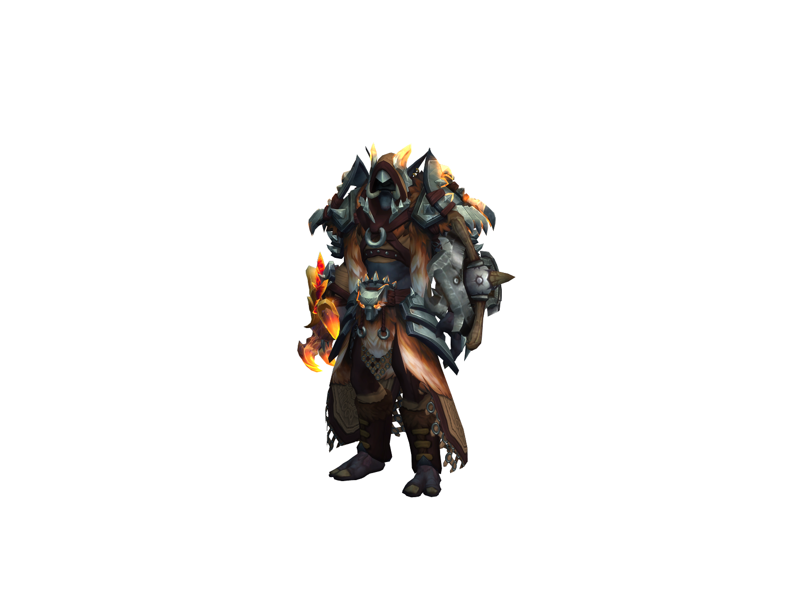 Skizur 3D character render