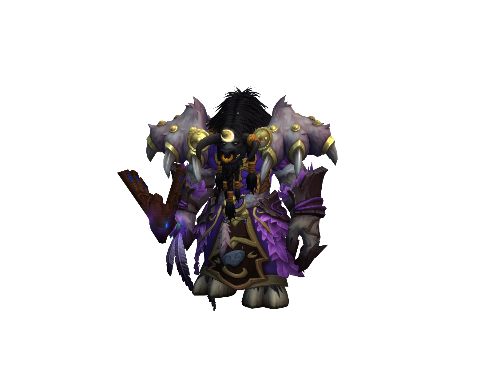 Menåpaws 3D character render