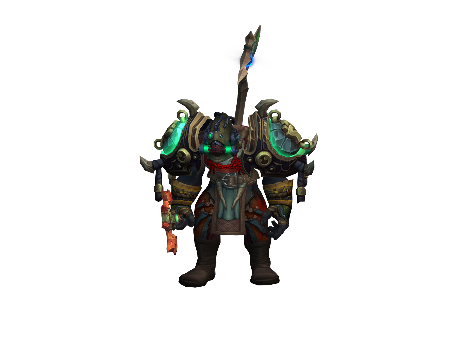 Stronge 3D character render