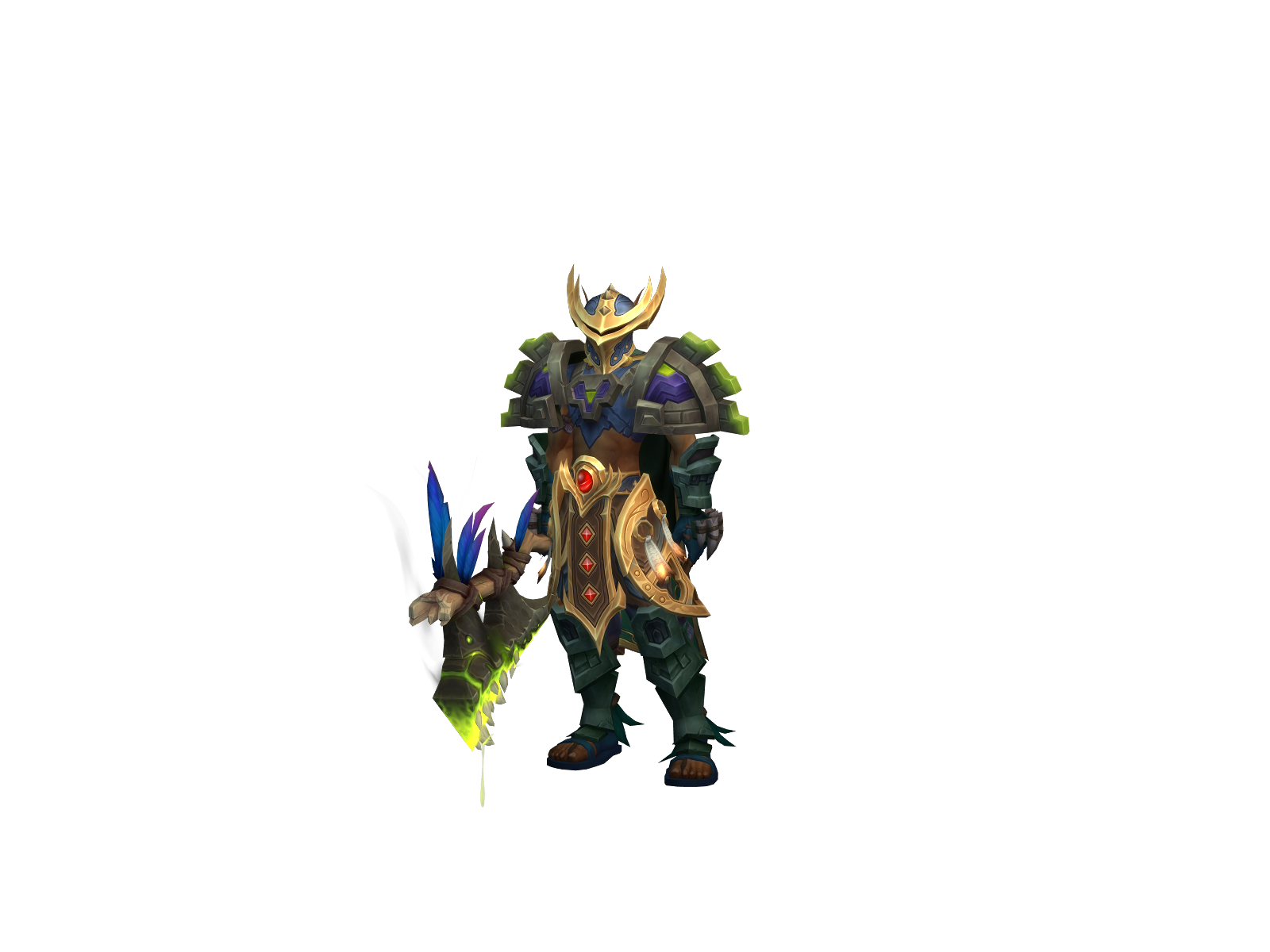 Igneeld 3D character render