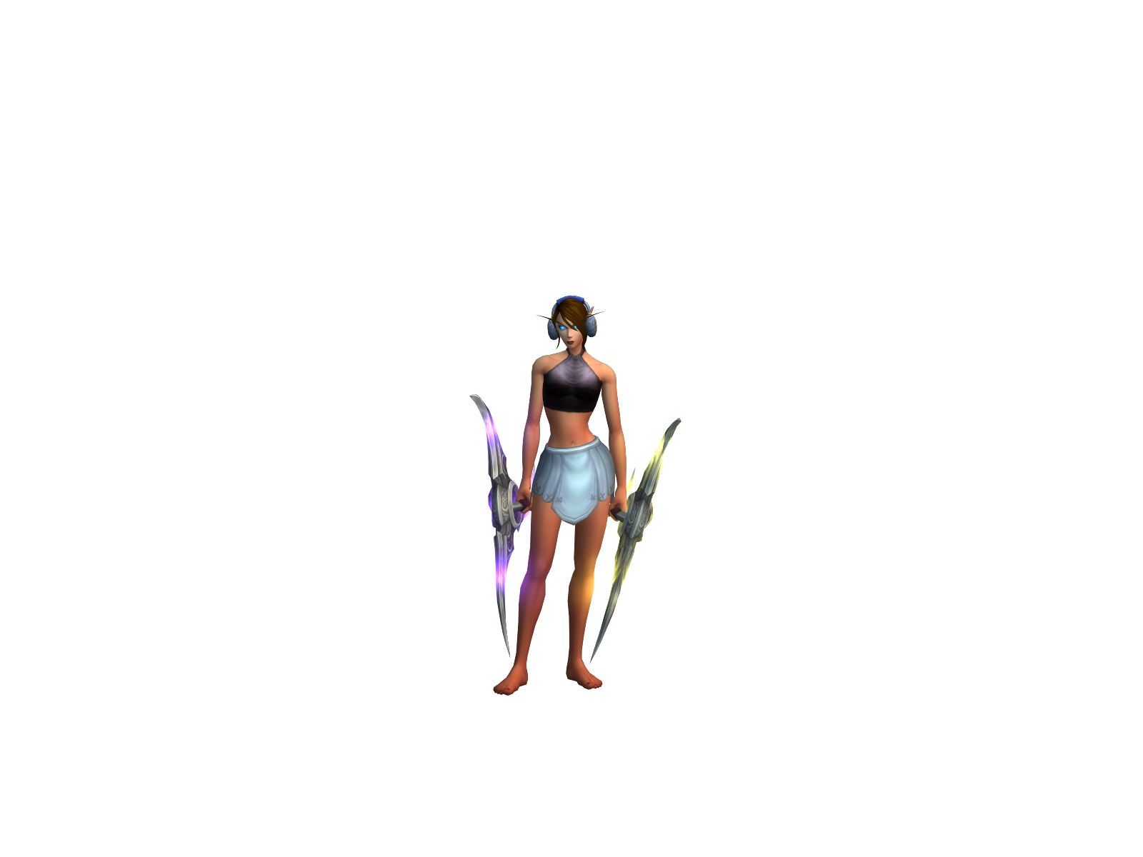 Lara 3D character render