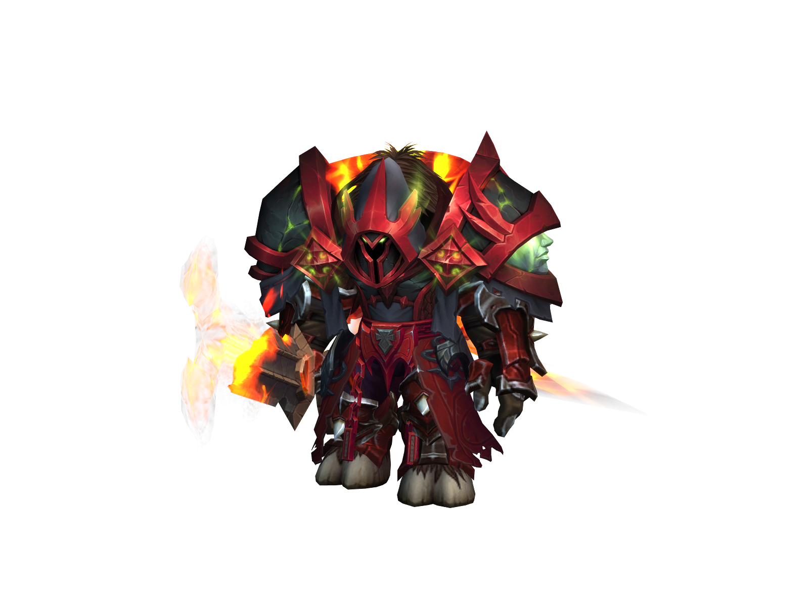 Pandatippin 3D character render