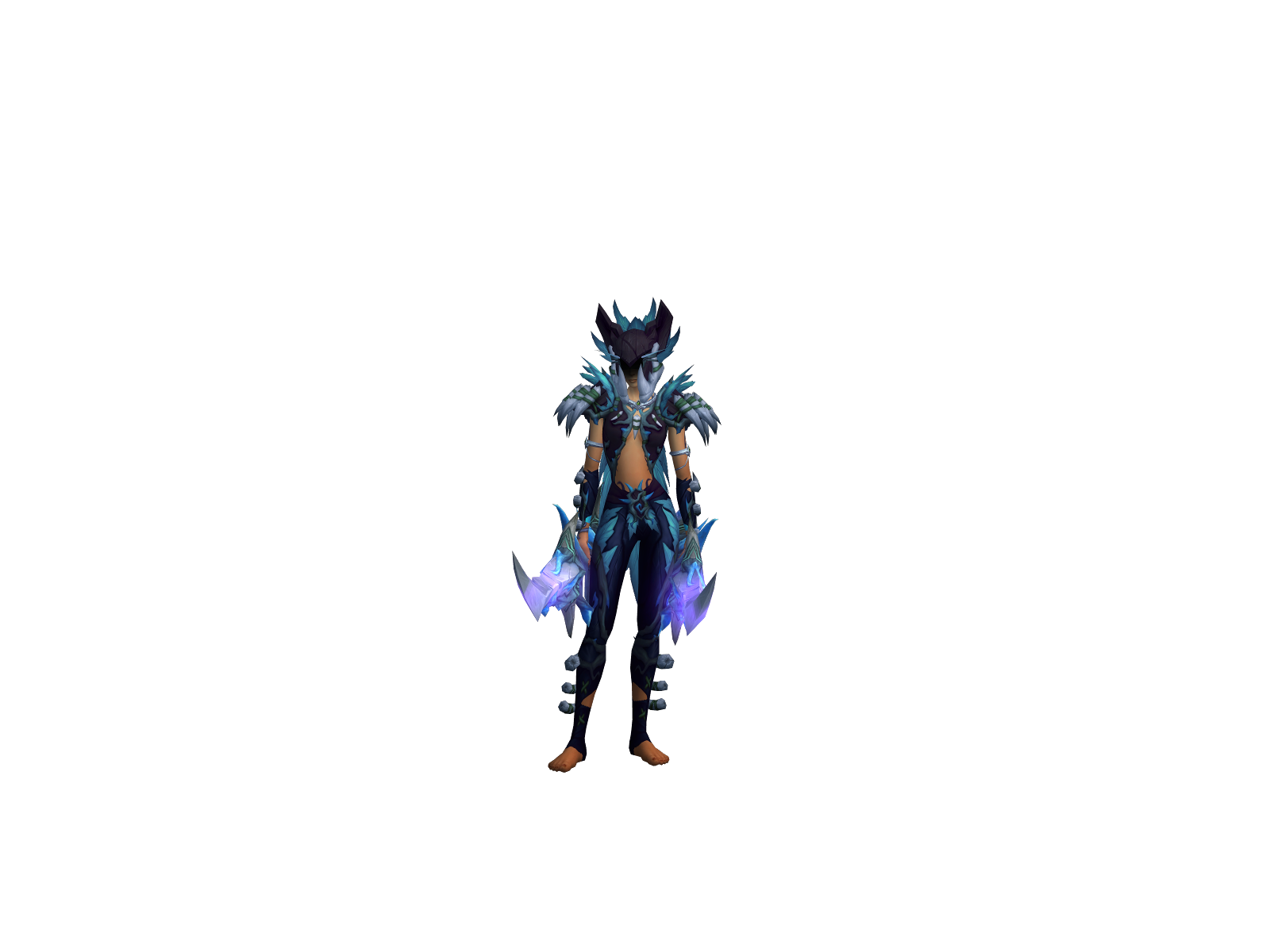 Zzekkenn 3D character render