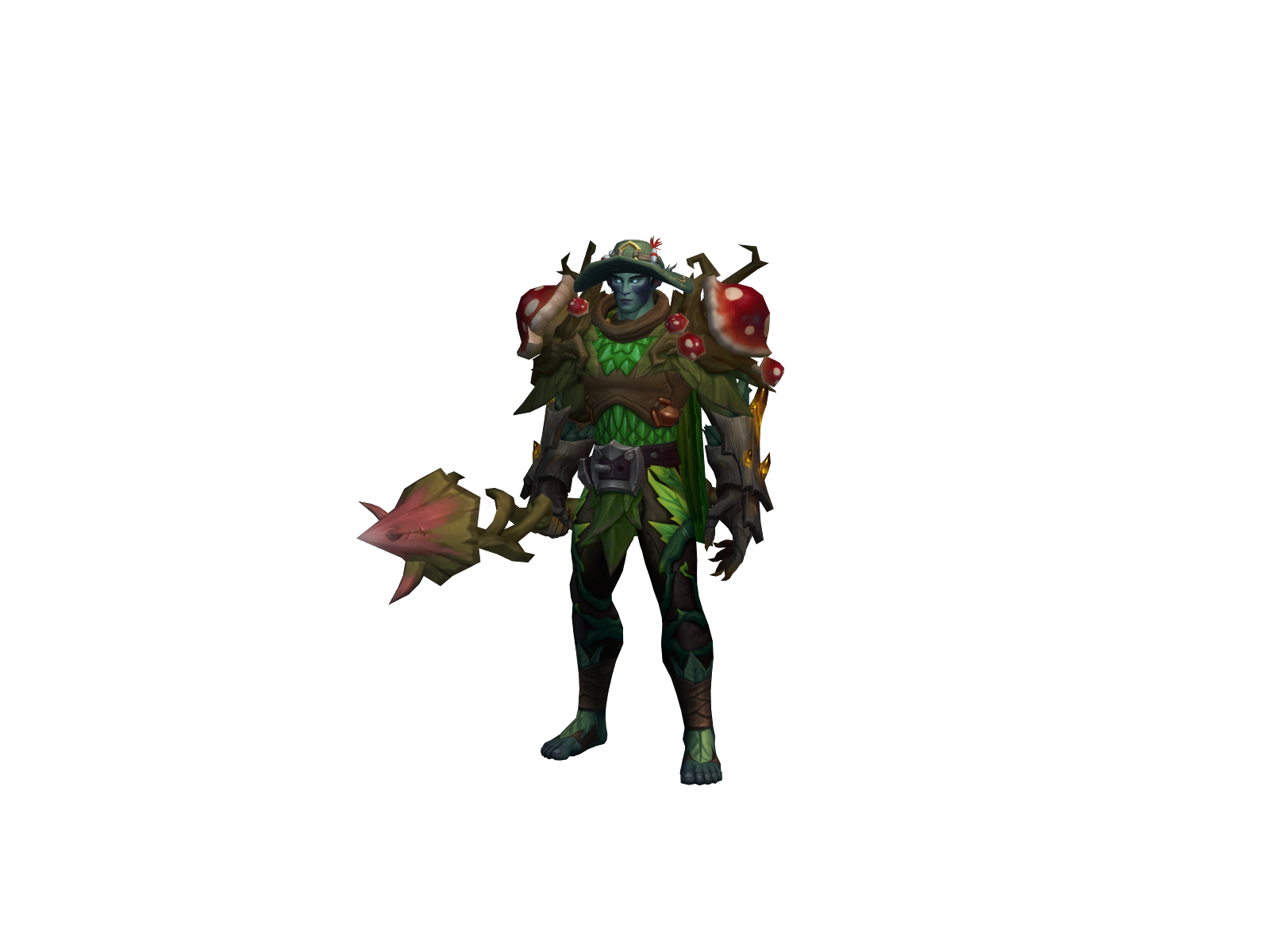Ksiezyc 3D character render