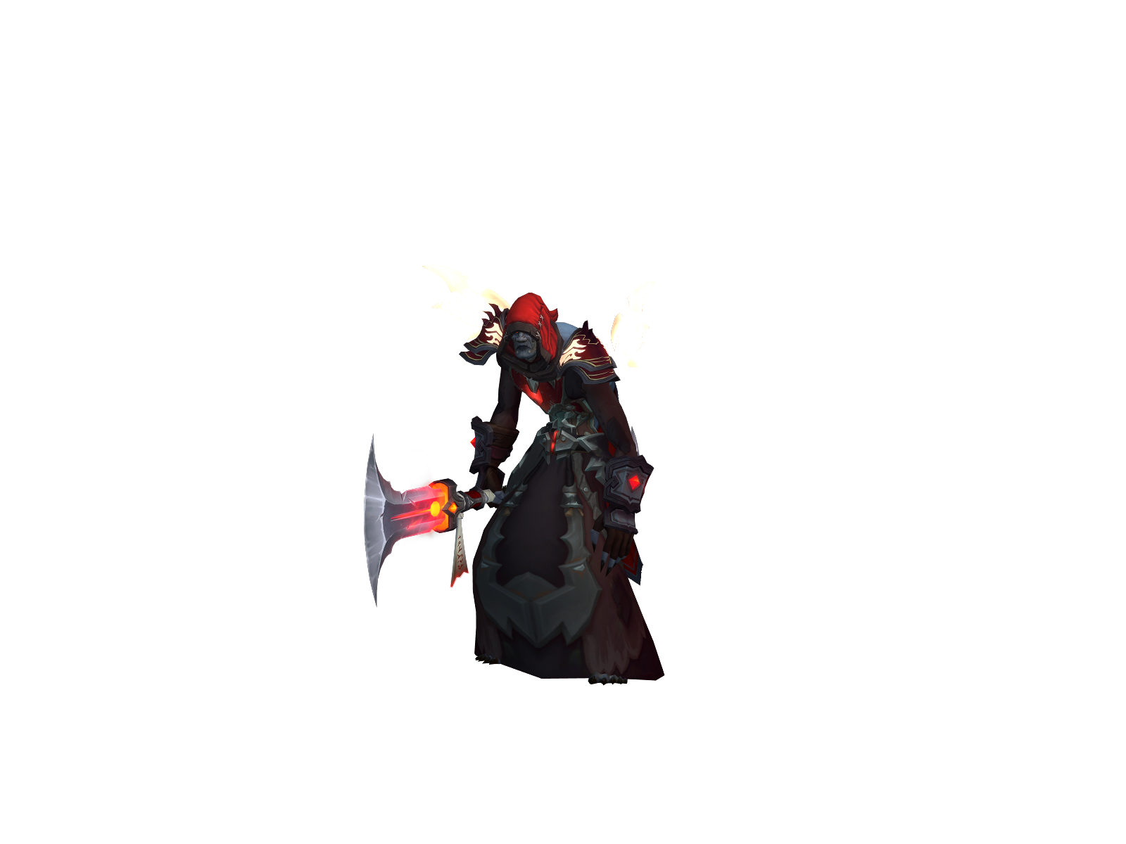 Clukclukcluk 3D character render