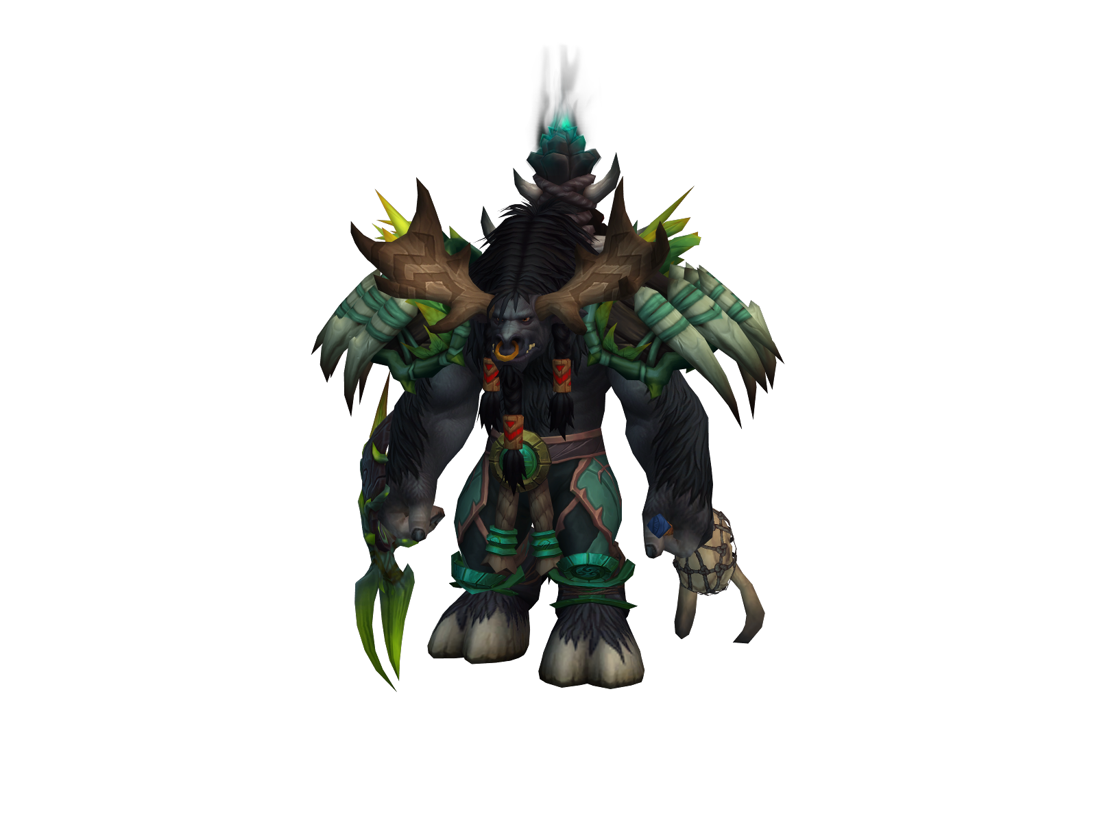Woodywalker 3D character render