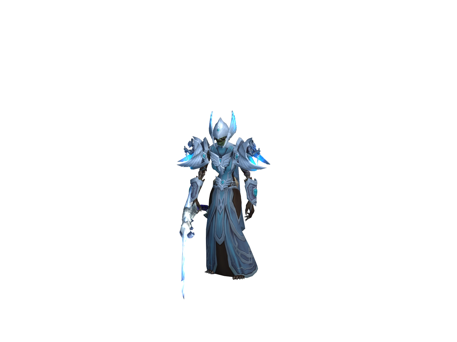 Hollowpetal 3D character render