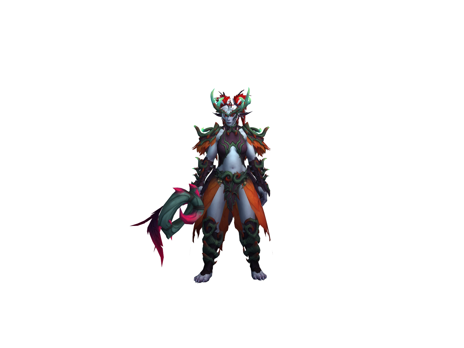 Sobura 3D character render