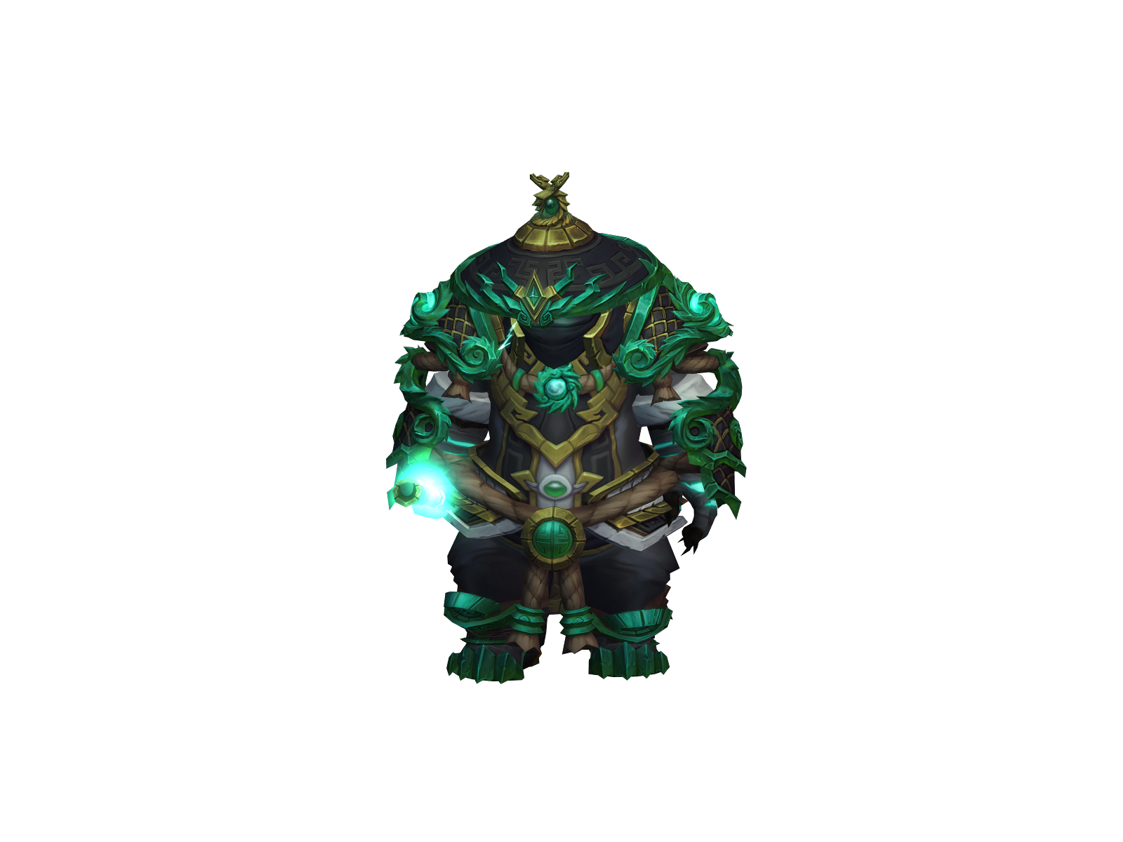 Zhamoh 3D character render