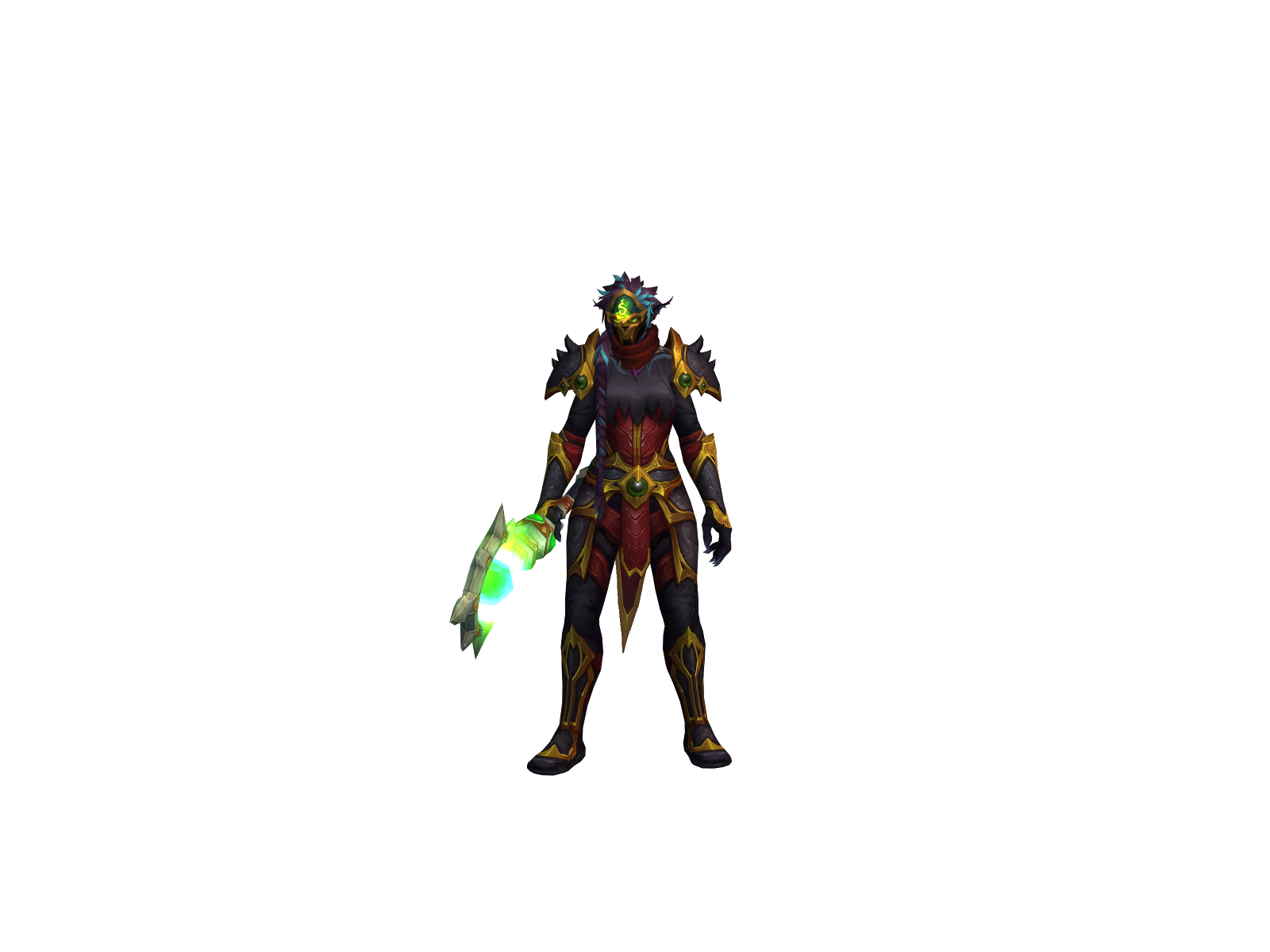 Elunalora 3D character render