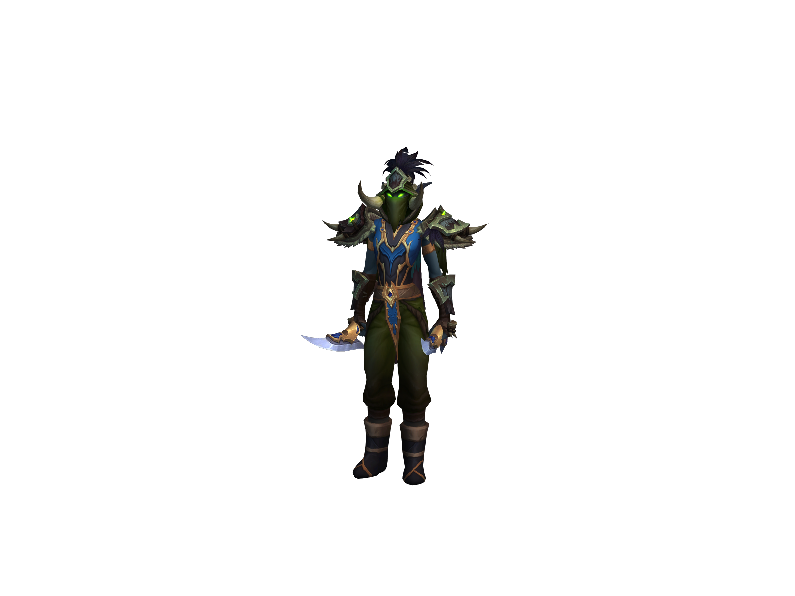 Mollyperph 3D character render