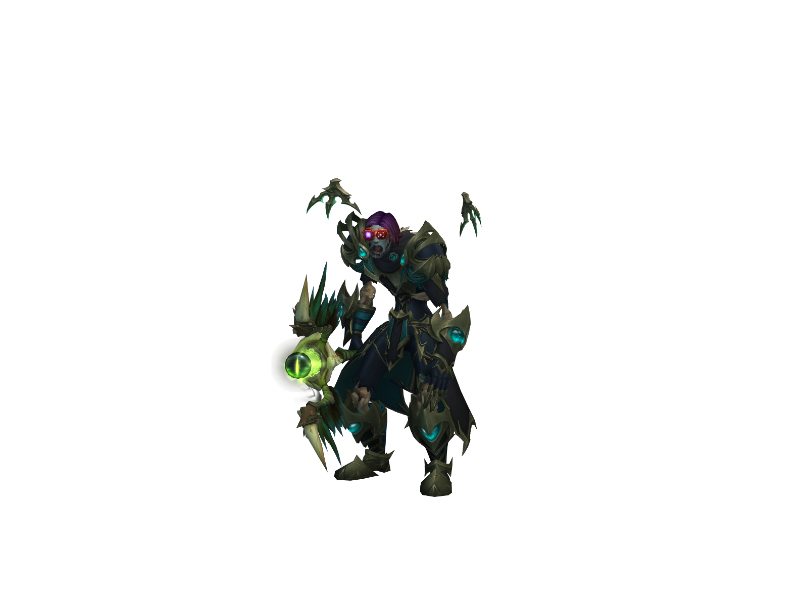 Huxsh 3D character render