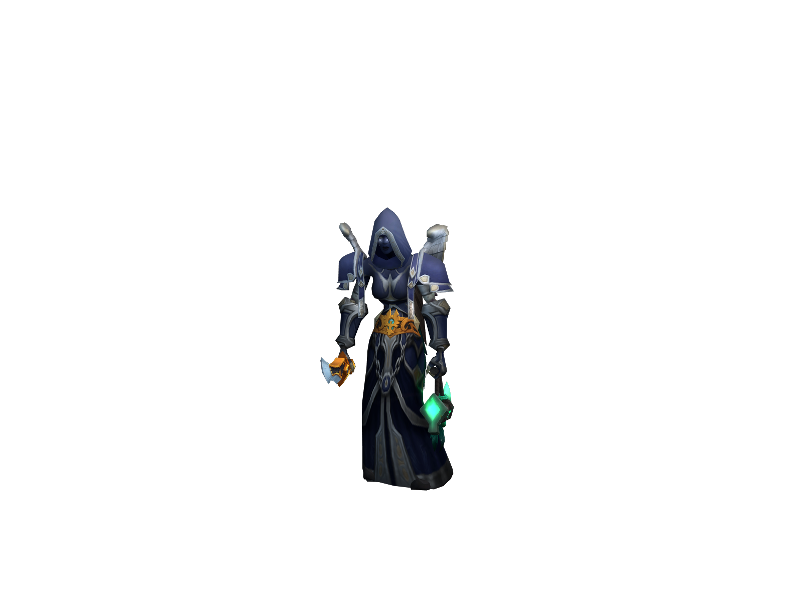 Shiviah 3D character render