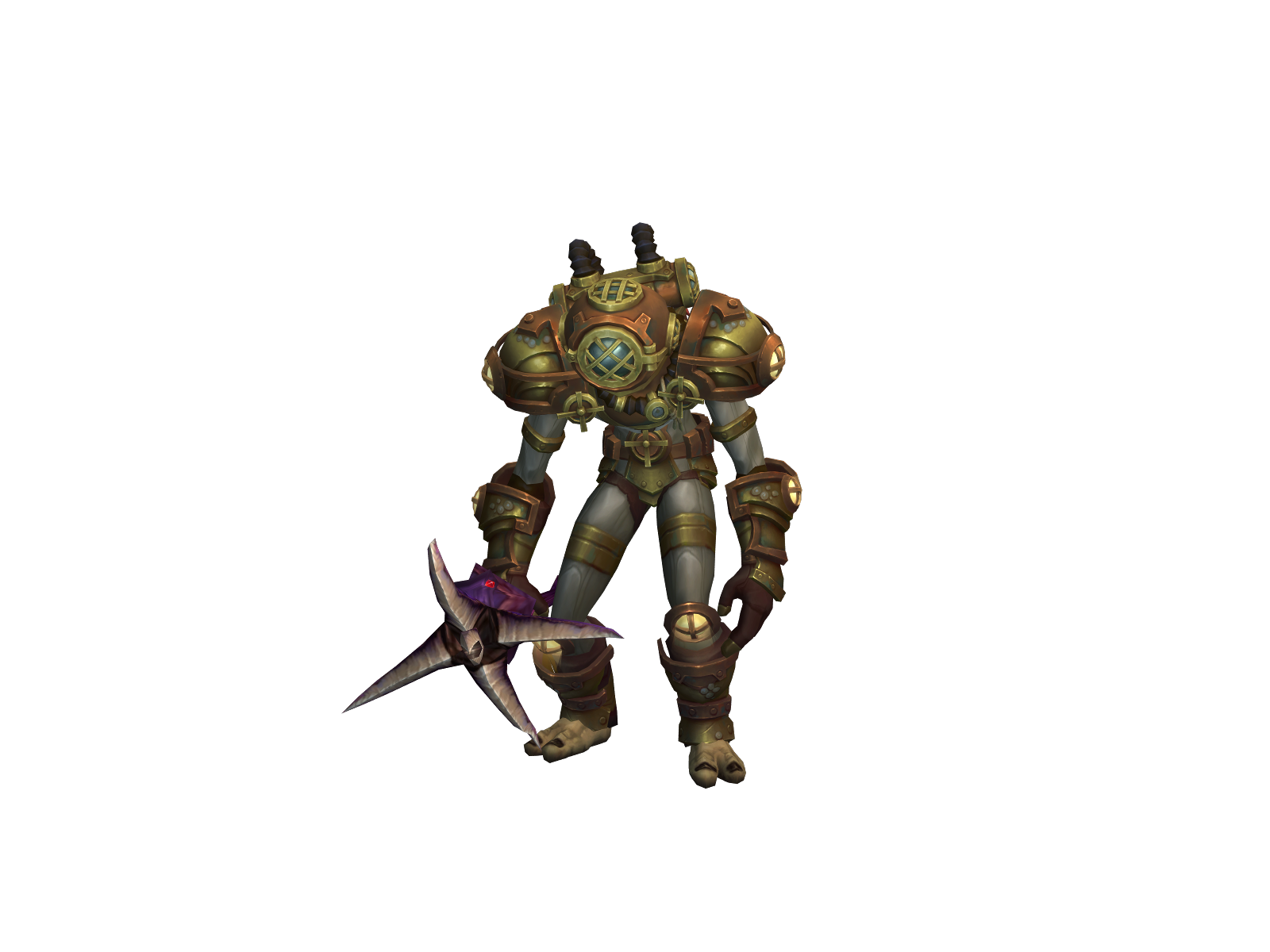Mgkill 3D character render
