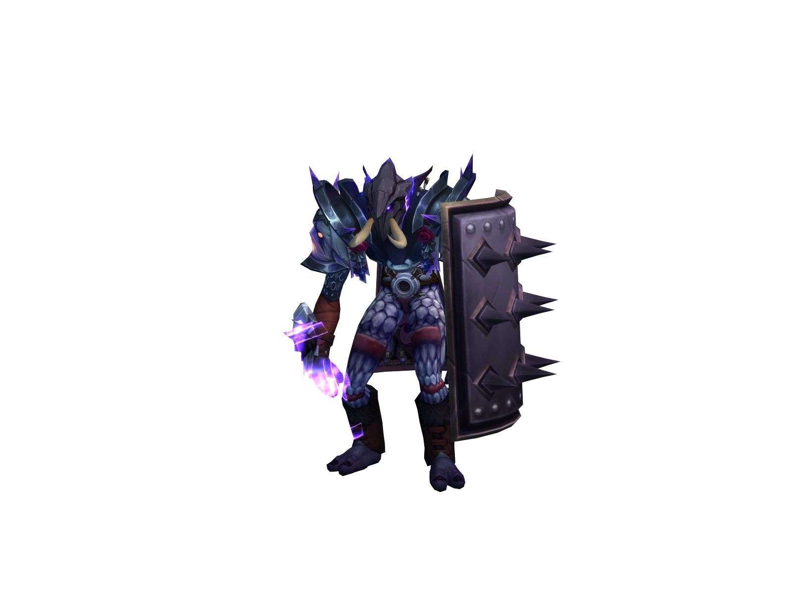 Nidabev 3D character render