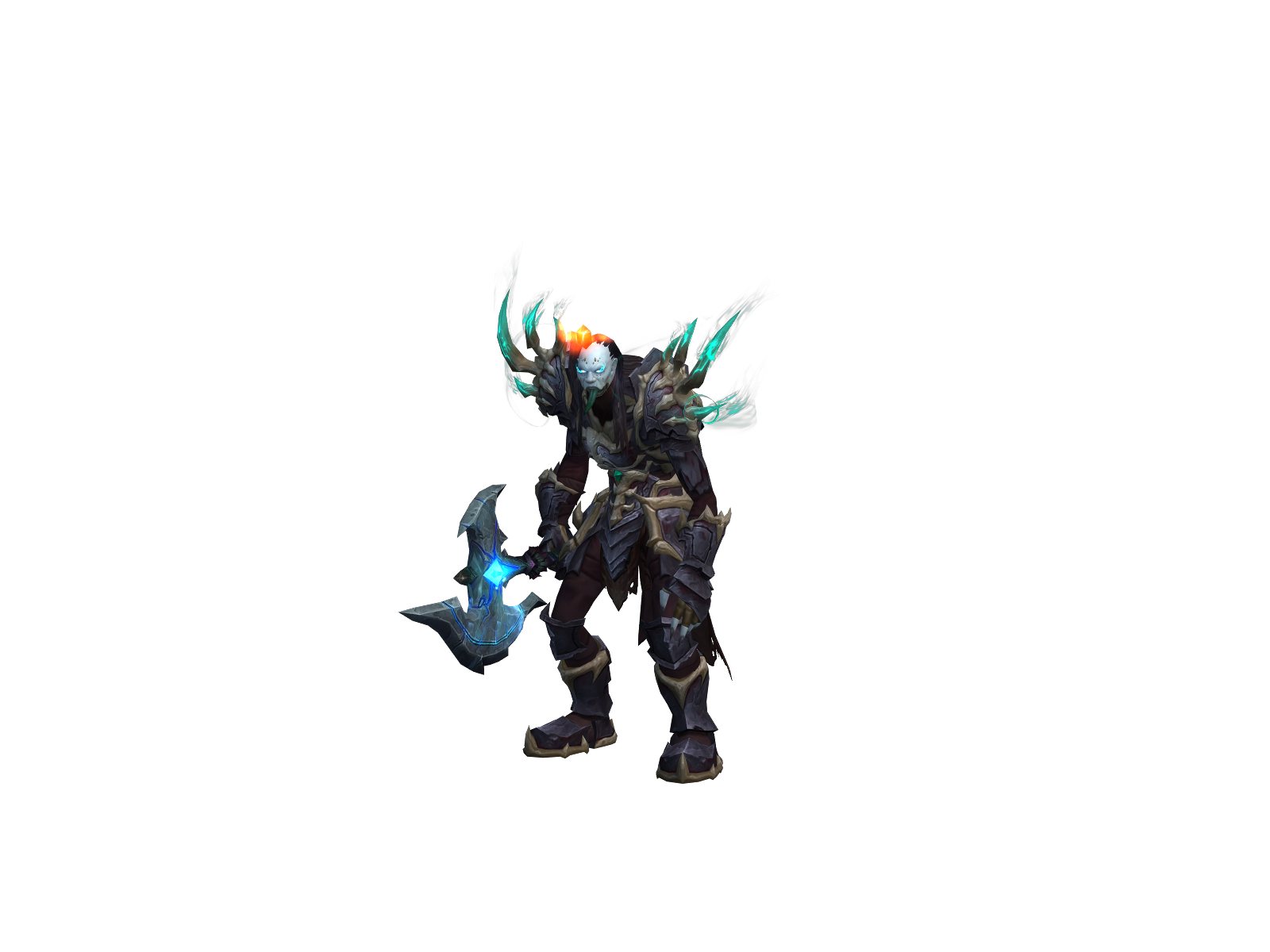 Mànàdeàth 3D character render